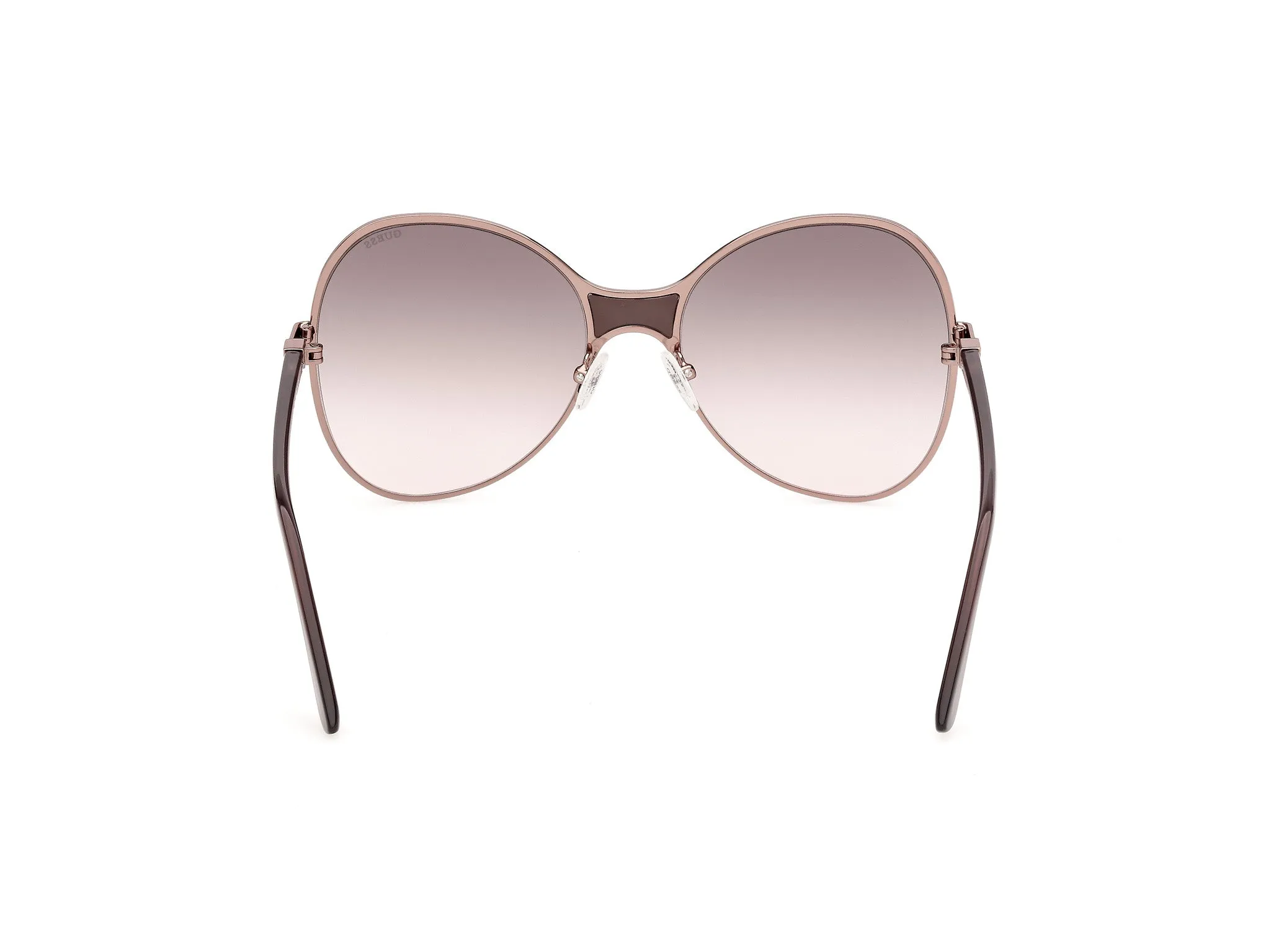 Guess GU00359 36F Occhiali da sole Iniettato Bronzo Marrone Farfalla Normale - immagine 4