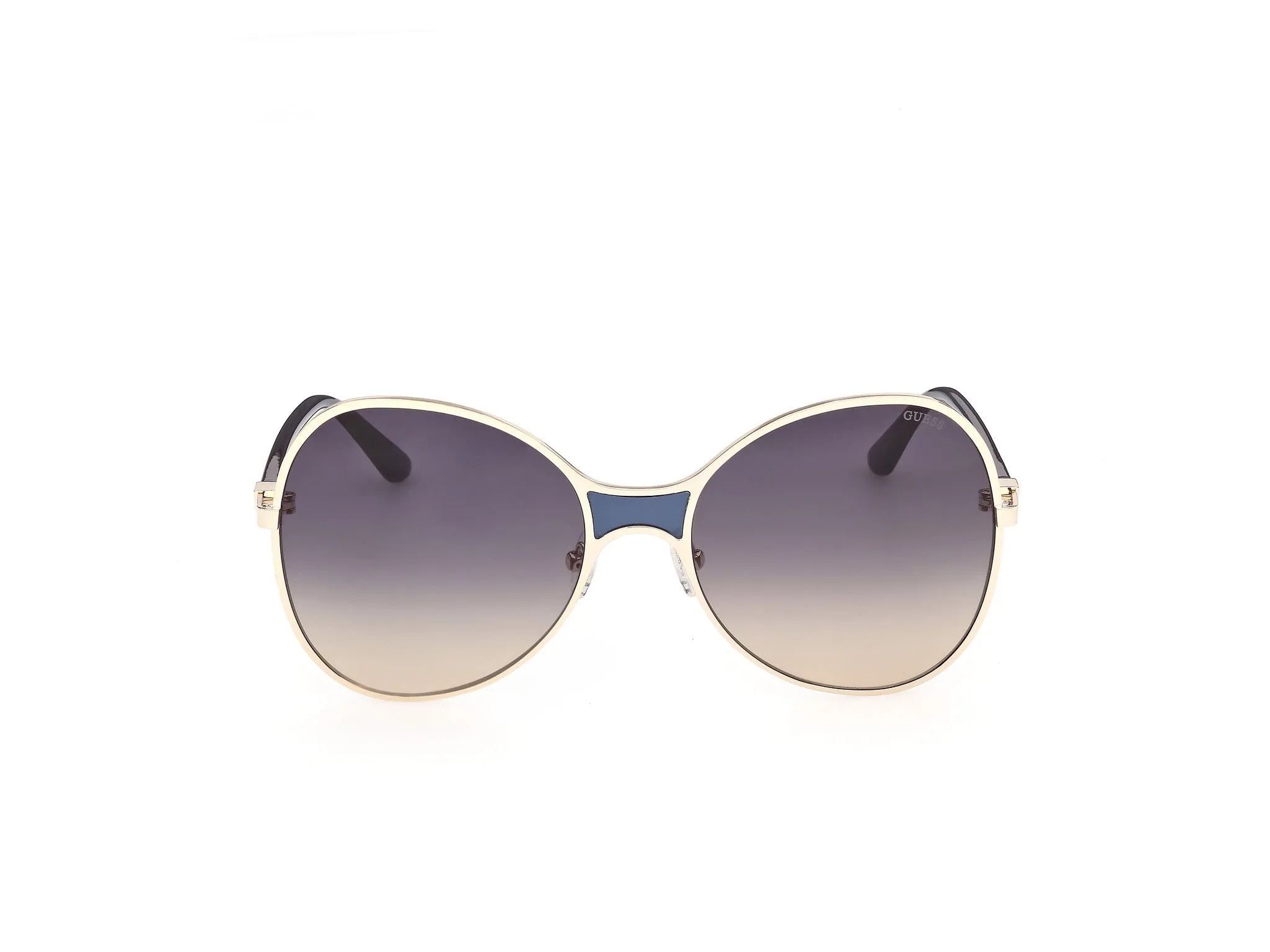 Guess GU00359 32W Occhiali da sole Iniettato Oro Blu Farfalla Normale - immagine 2