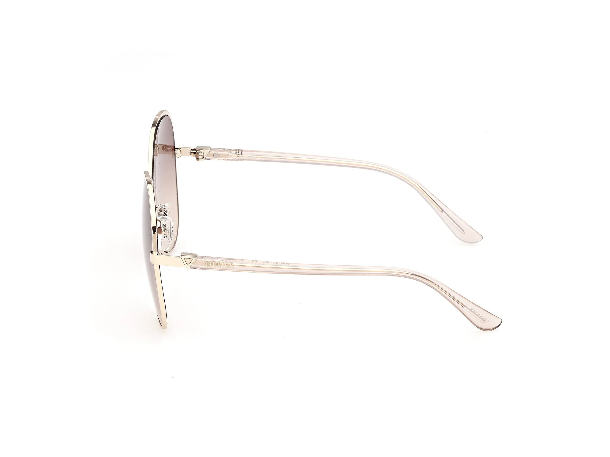 Guess GU00359 32F Occhiali da sole Iniettato Oro Marrone Farfalla Normale - immagine 3