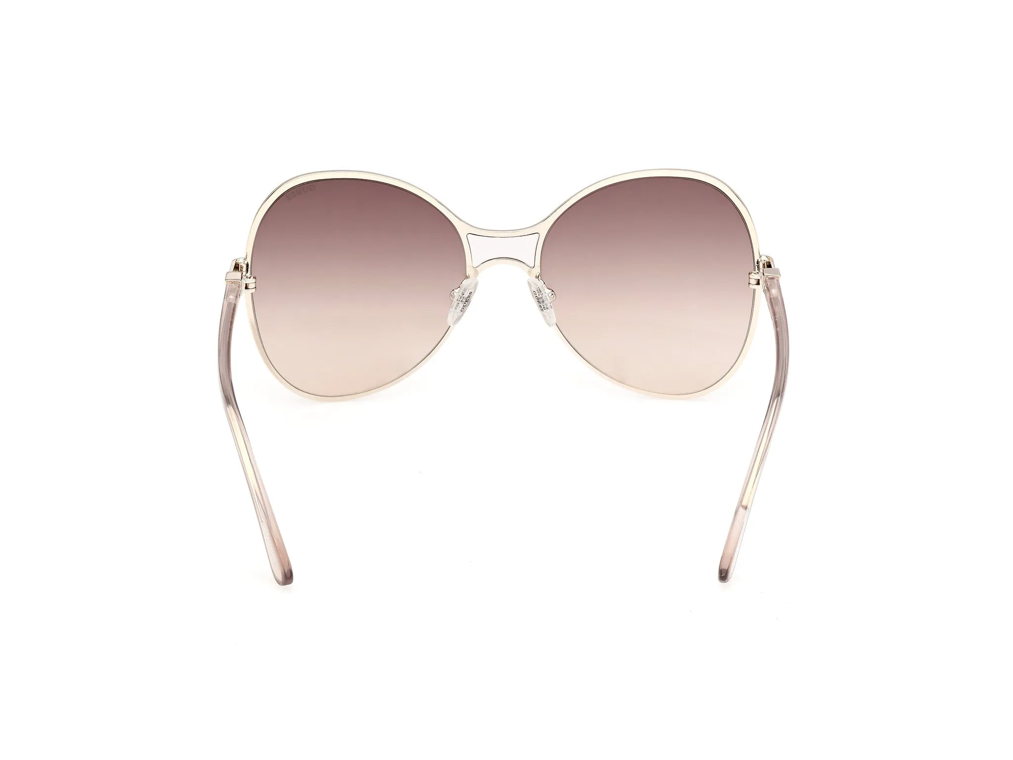 Guess GU00359 32F Occhiali da sole Iniettato Oro Marrone Farfalla Normale - immagine 4