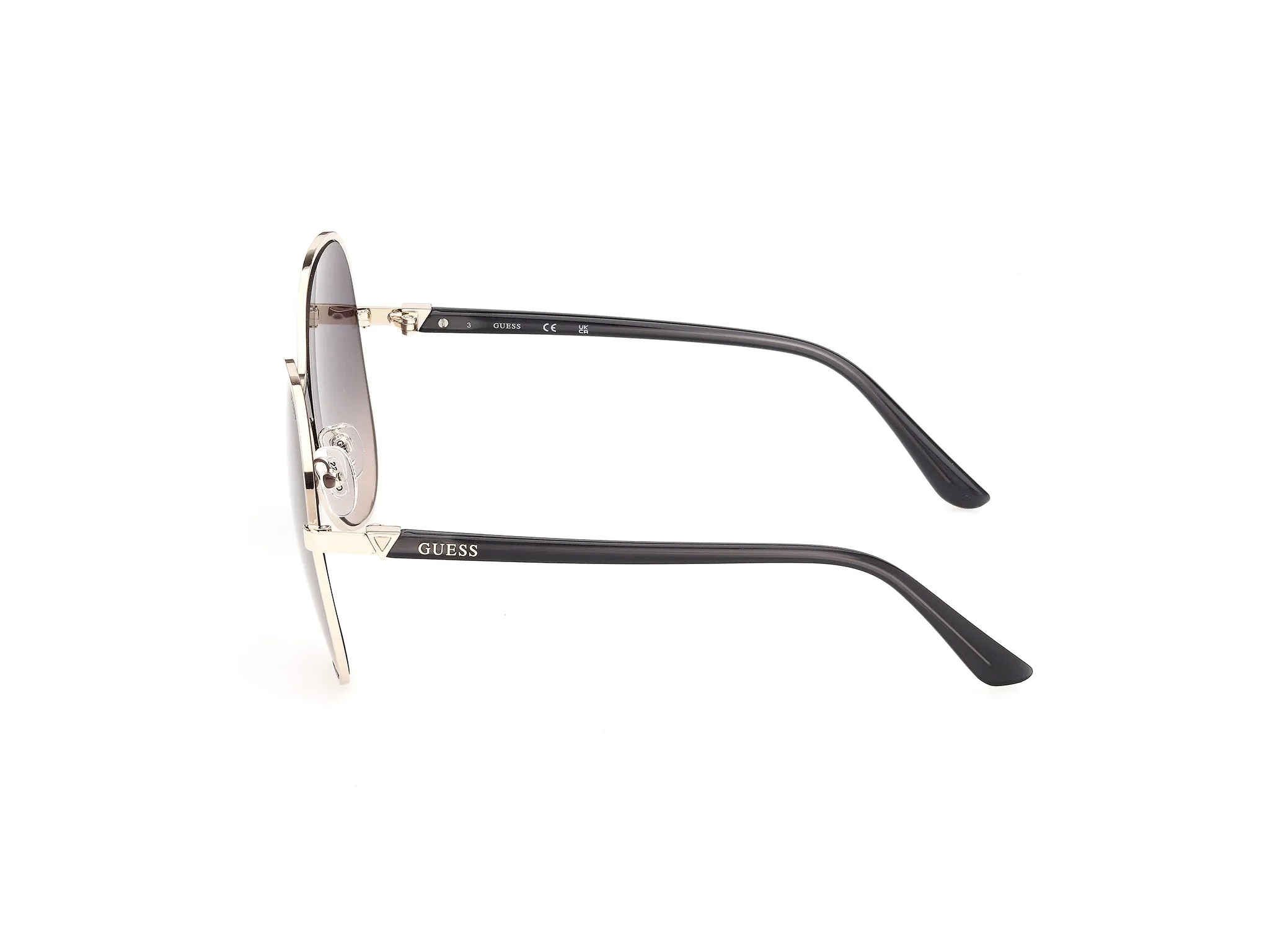 Guess GU00359 32B Occhiali da sole Iniettato Oro Fumo Farfalla Normale - immagine 3