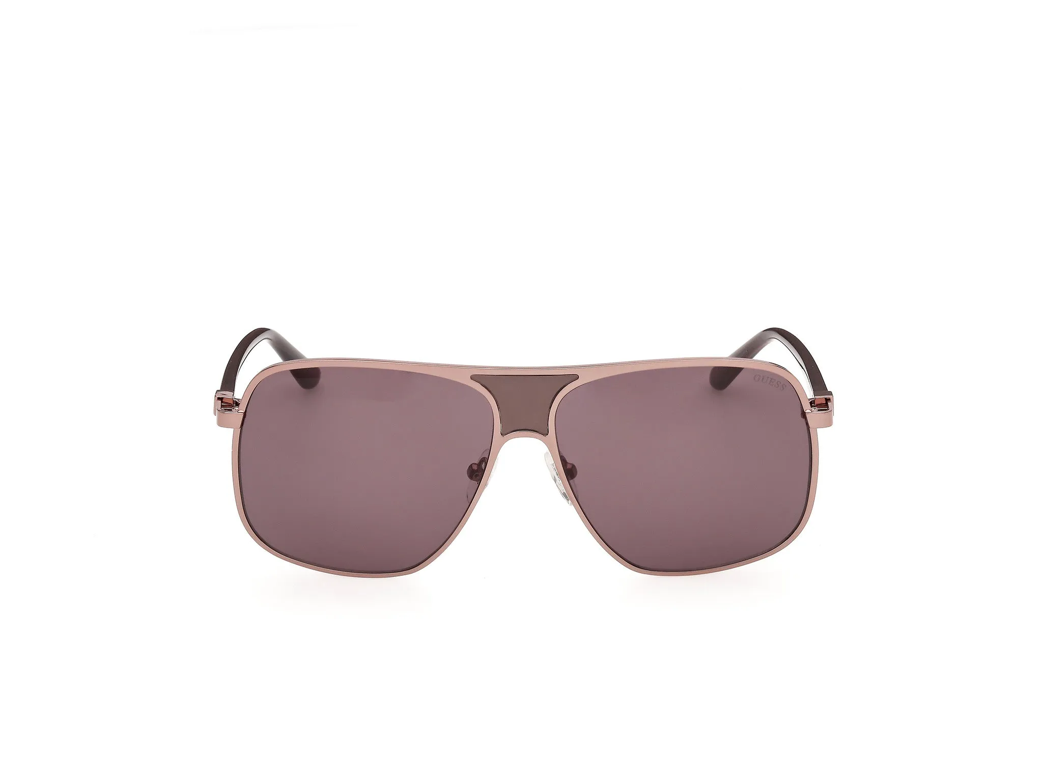 Guess GU00358 36E Occhiali da sole Iniettato Bronzo Marrone Pilot Normale - immagine 2