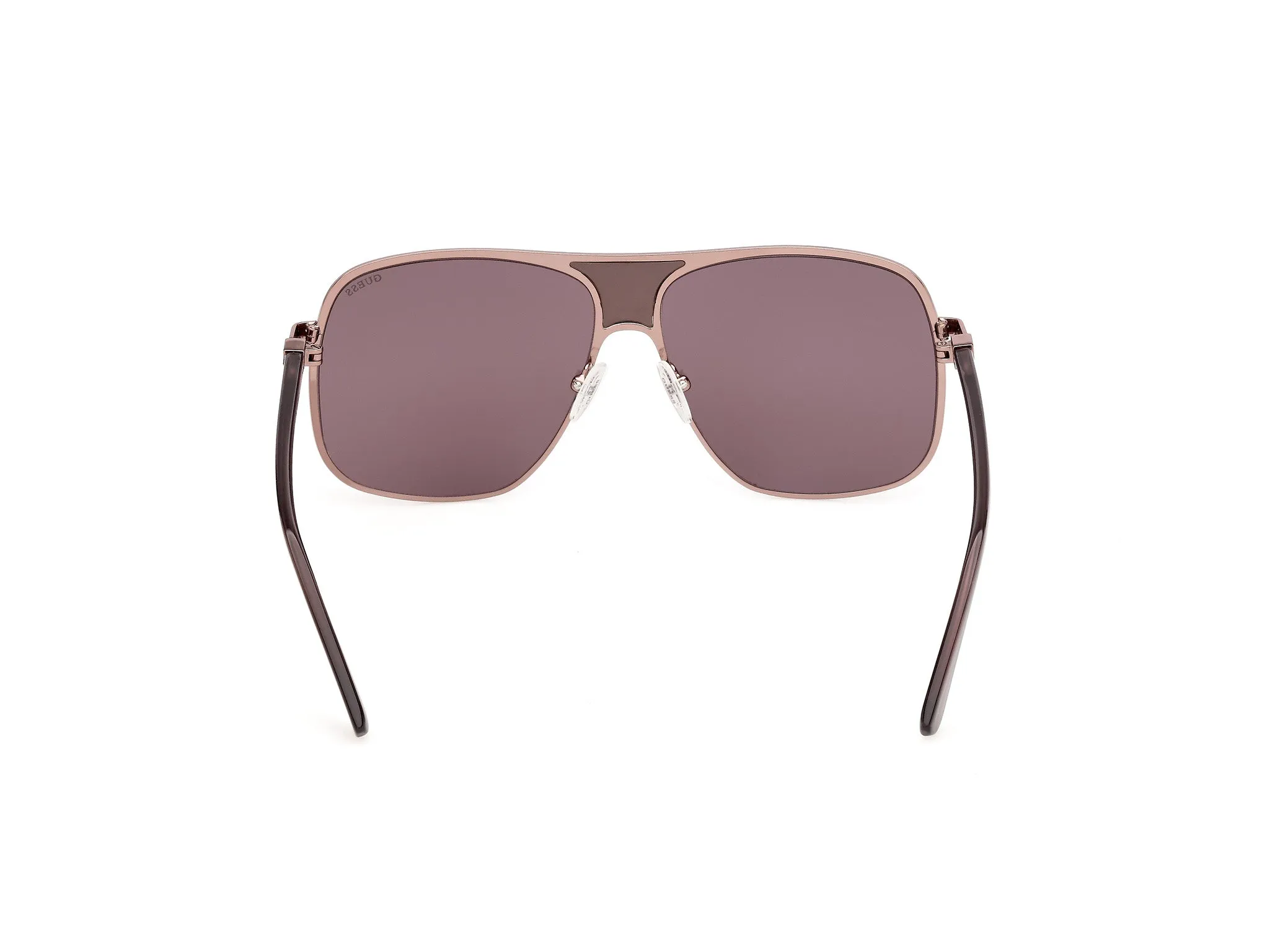 Guess GU00358 36E Occhiali da sole Iniettato Bronzo Marrone Pilot Normale - immagine 4
