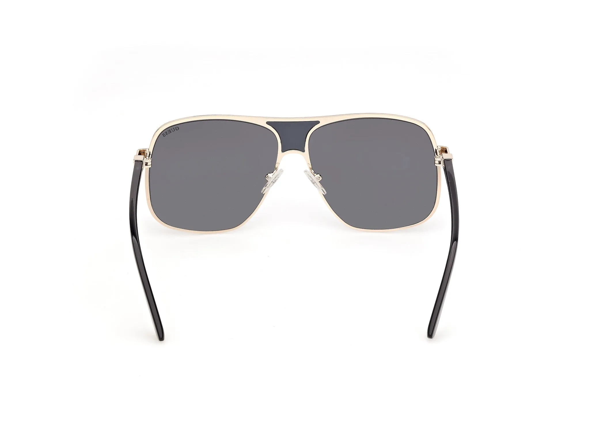 Guess GU00358 32A Occhiali da sole Iniettato Oro Fumo Pilot Normale - immagine 4