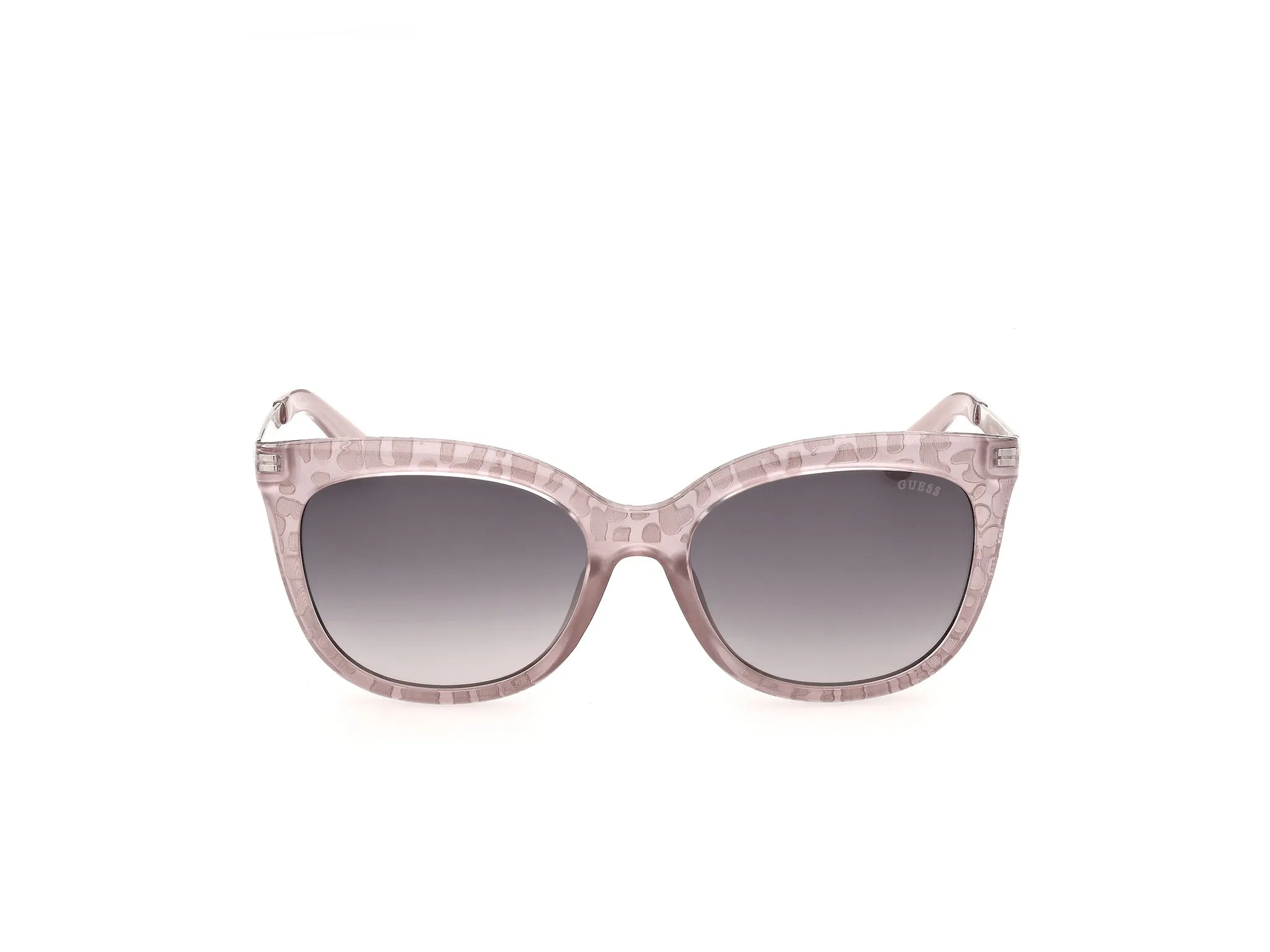 Guess GU00354 72B Occhiali da sole Iniettato Rosa Fumo Cat Eye Normale - immagine 2