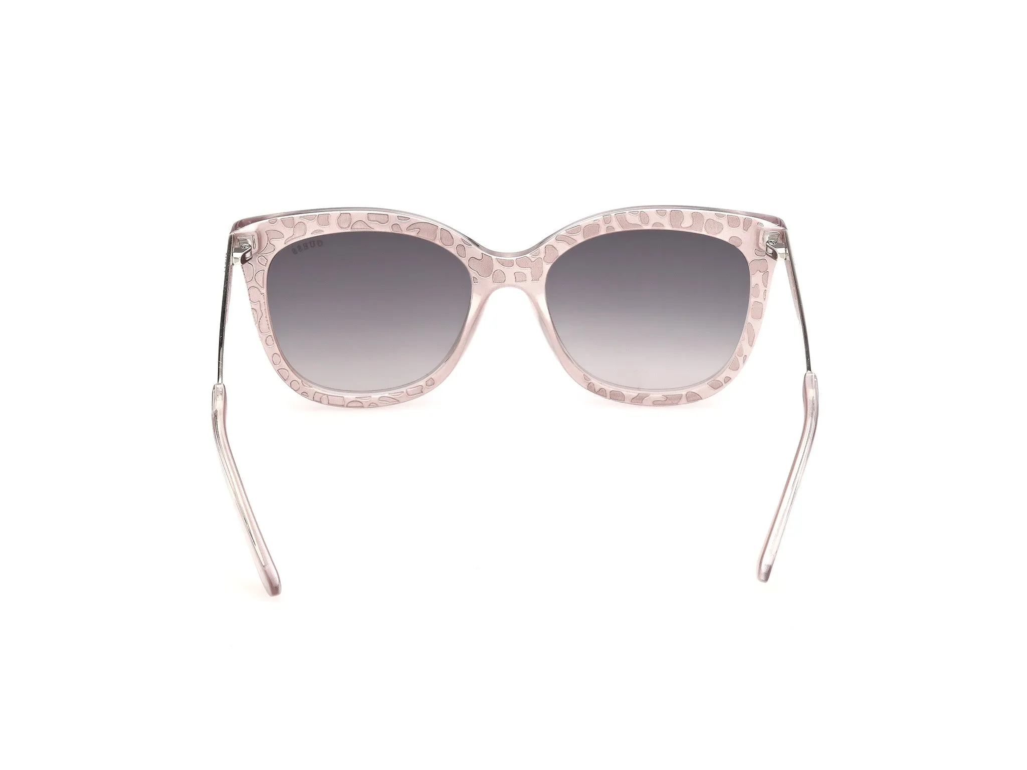Guess GU00354 72B Occhiali da sole Iniettato Rosa Fumo Cat Eye Normale - immagine 4