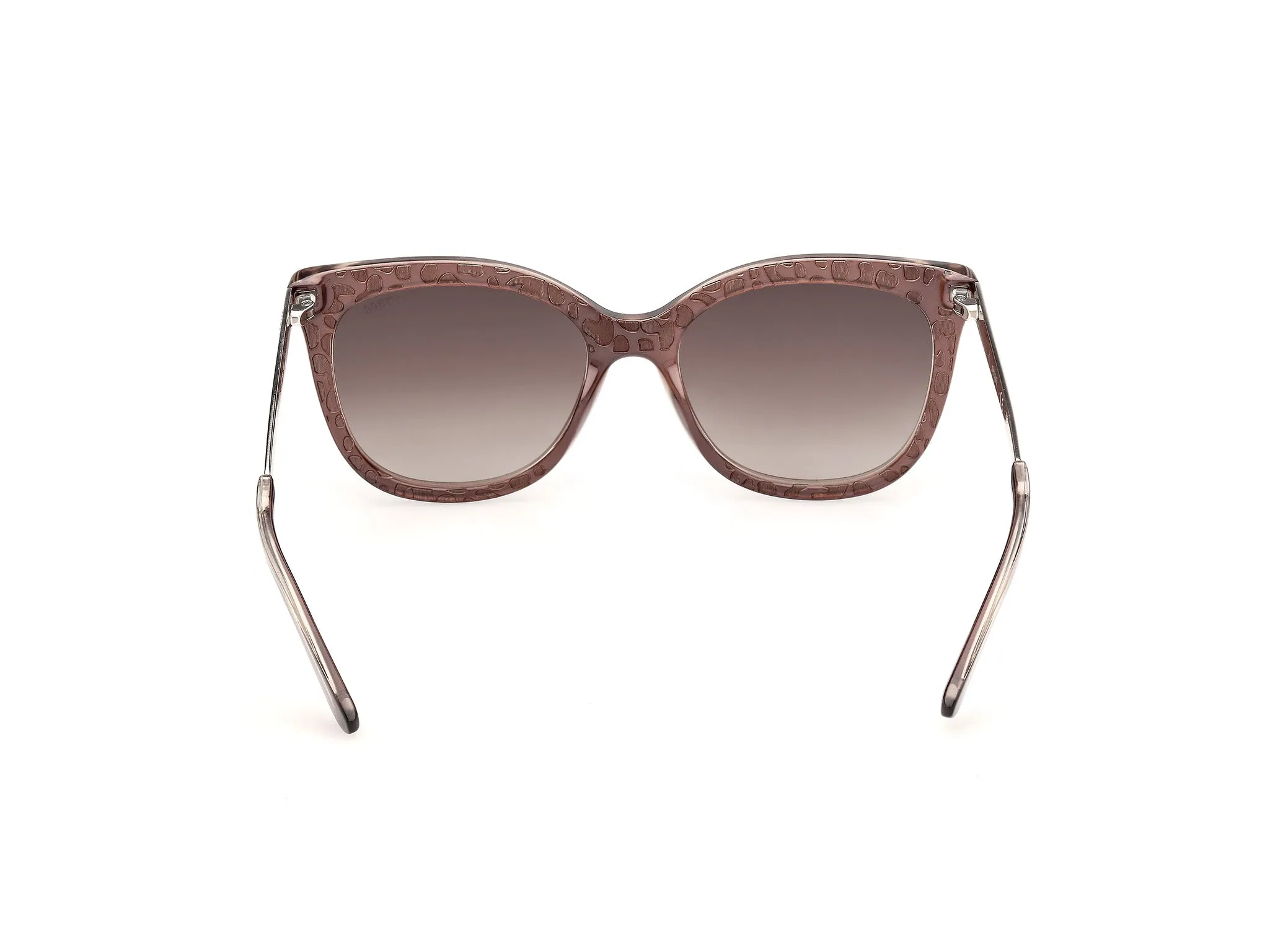 Guess GU00354 69F Occhiali da sole Iniettato Bordeaux Marrone Cat Eye Normale - immagine 4