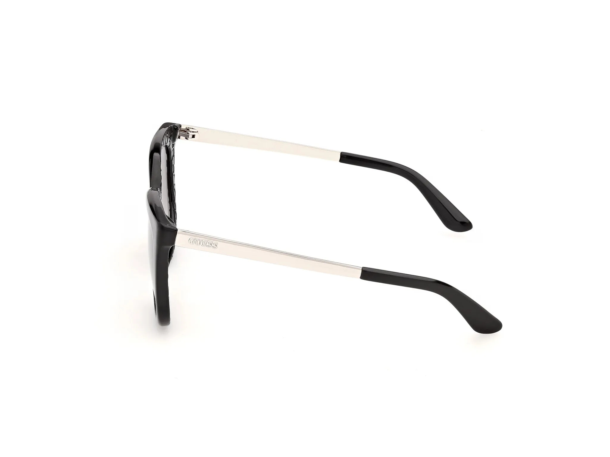 Guess GU00354 01F Occhiali da sole Iniettato Nero Marrone Cat Eye Normale - immagine 3
