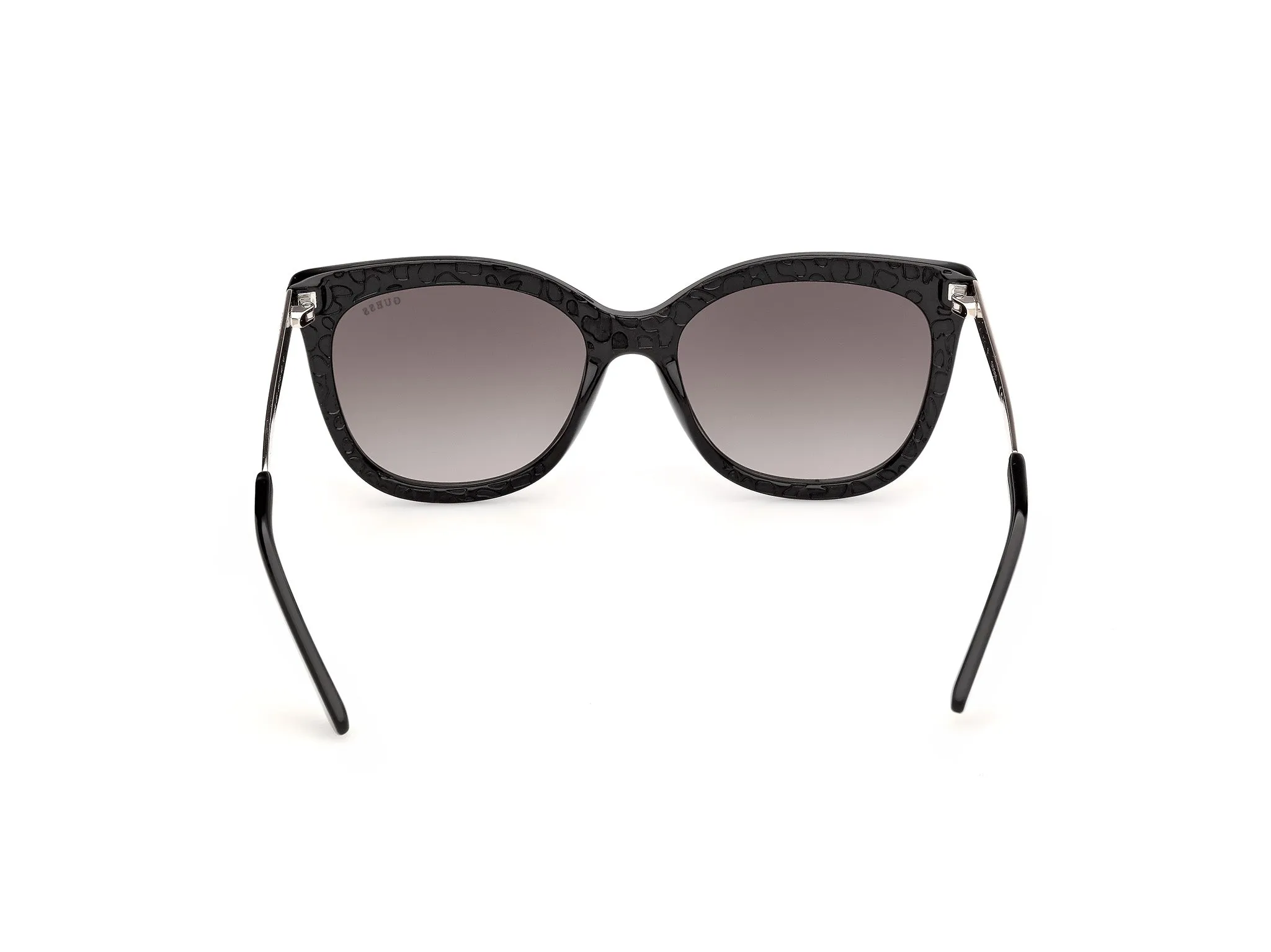 Guess GU00354 01F Occhiali da sole Iniettato Nero Marrone Cat Eye Normale - immagine 4