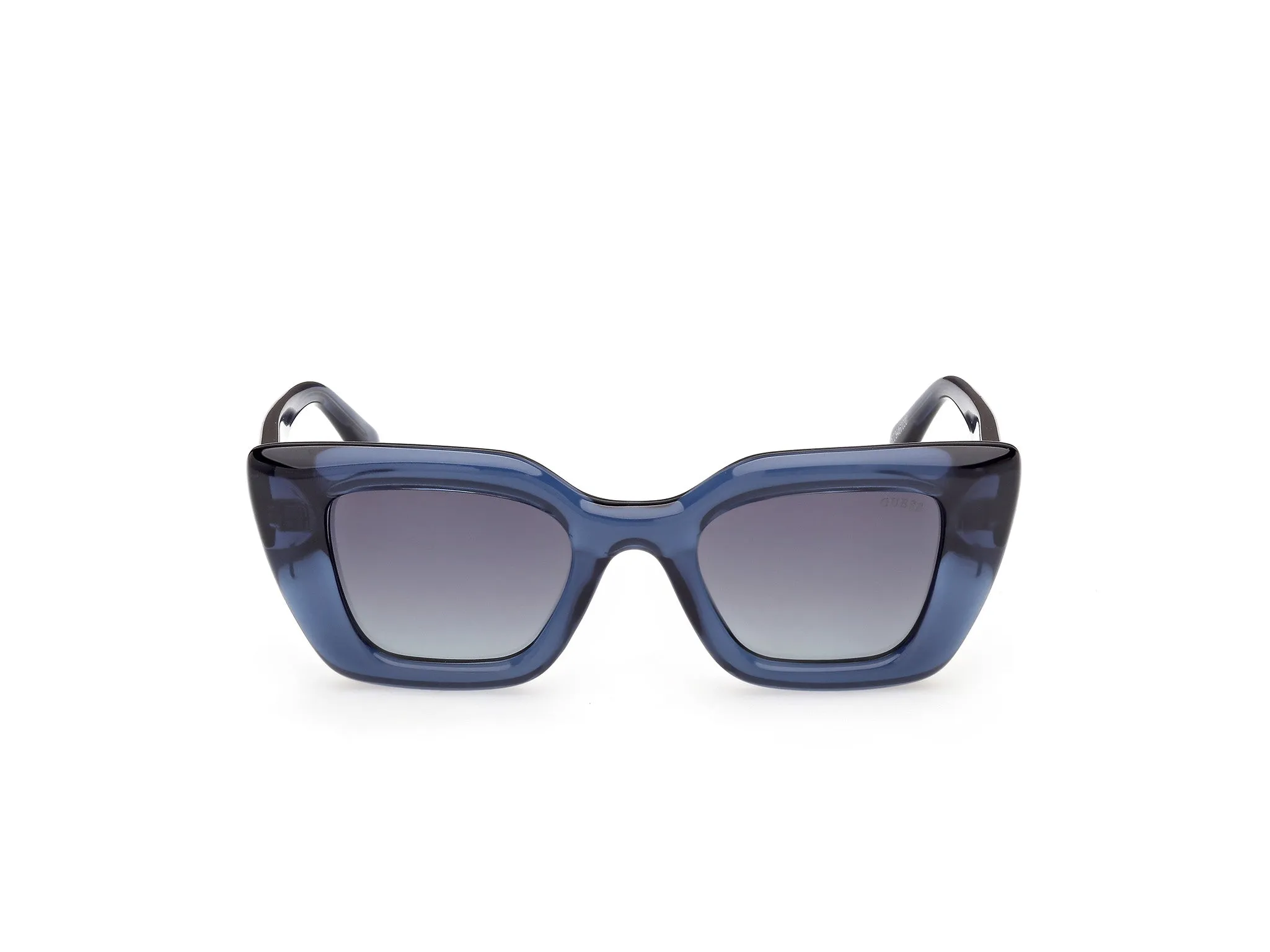 Guess GU00353 90W Occhiali da sole Iniettato Blu Blu Squadrata Normale - immagine 2