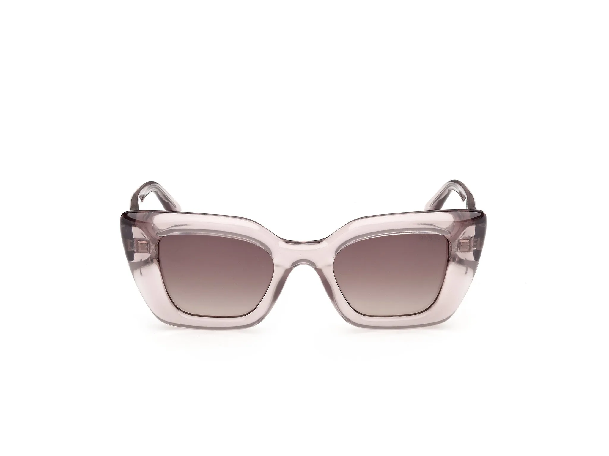 Guess GU00353 57F Occhiali da sole Iniettato Beige Marrone Squadrata Normale - immagine 2