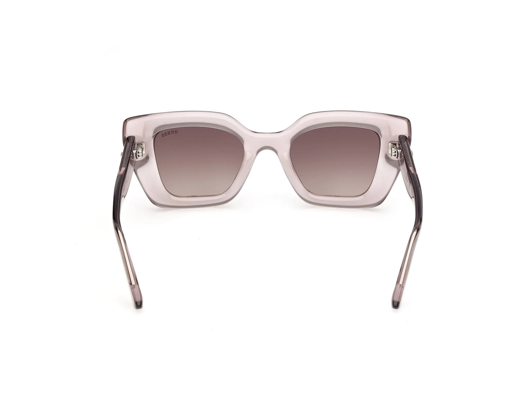 Guess GU00353 57F Occhiali da sole Iniettato Beige Marrone Squadrata Normale - immagine 4