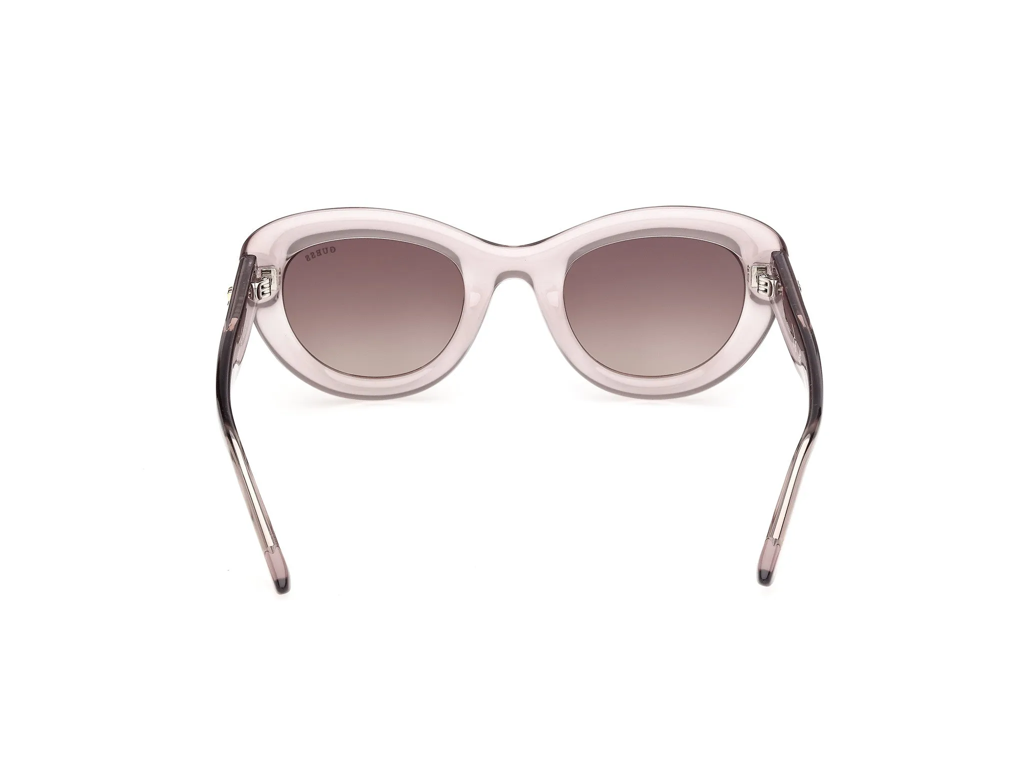 Guess GU00352 57F Occhiali da sole Iniettato Beige Marrone Cat Eye Normale - immagine 4