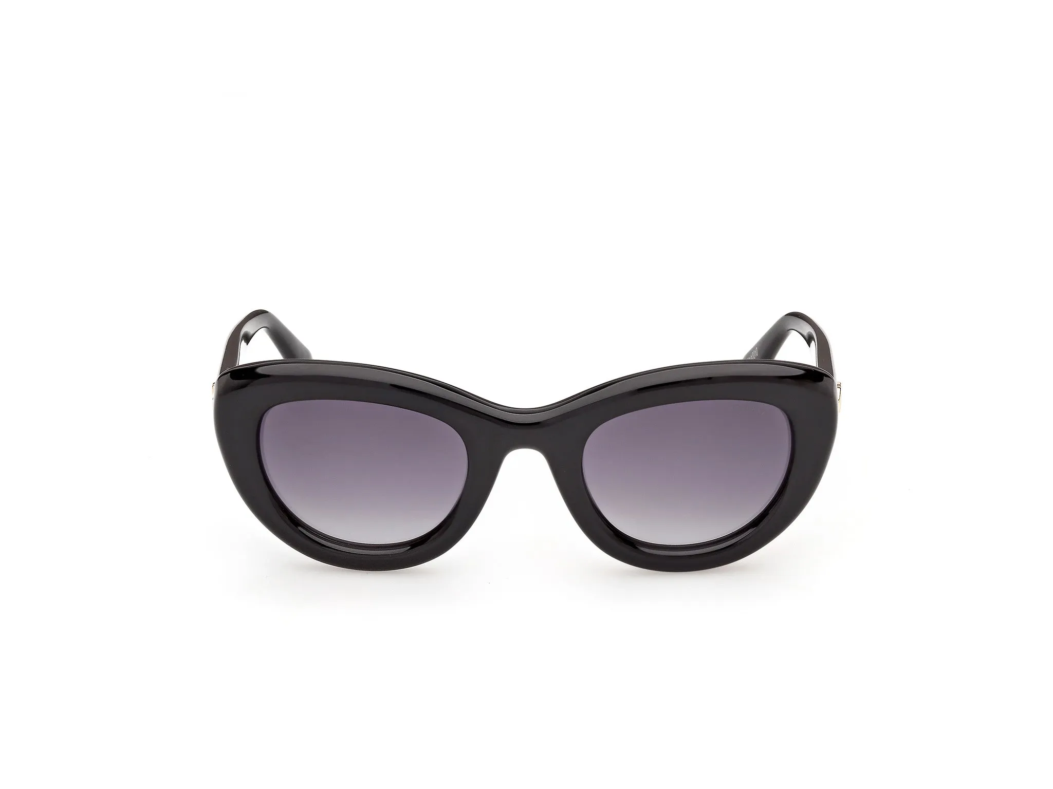 Guess GU00352 01B Occhiali da sole Iniettato Nero Fumo Cat Eye Normale - immagine 2