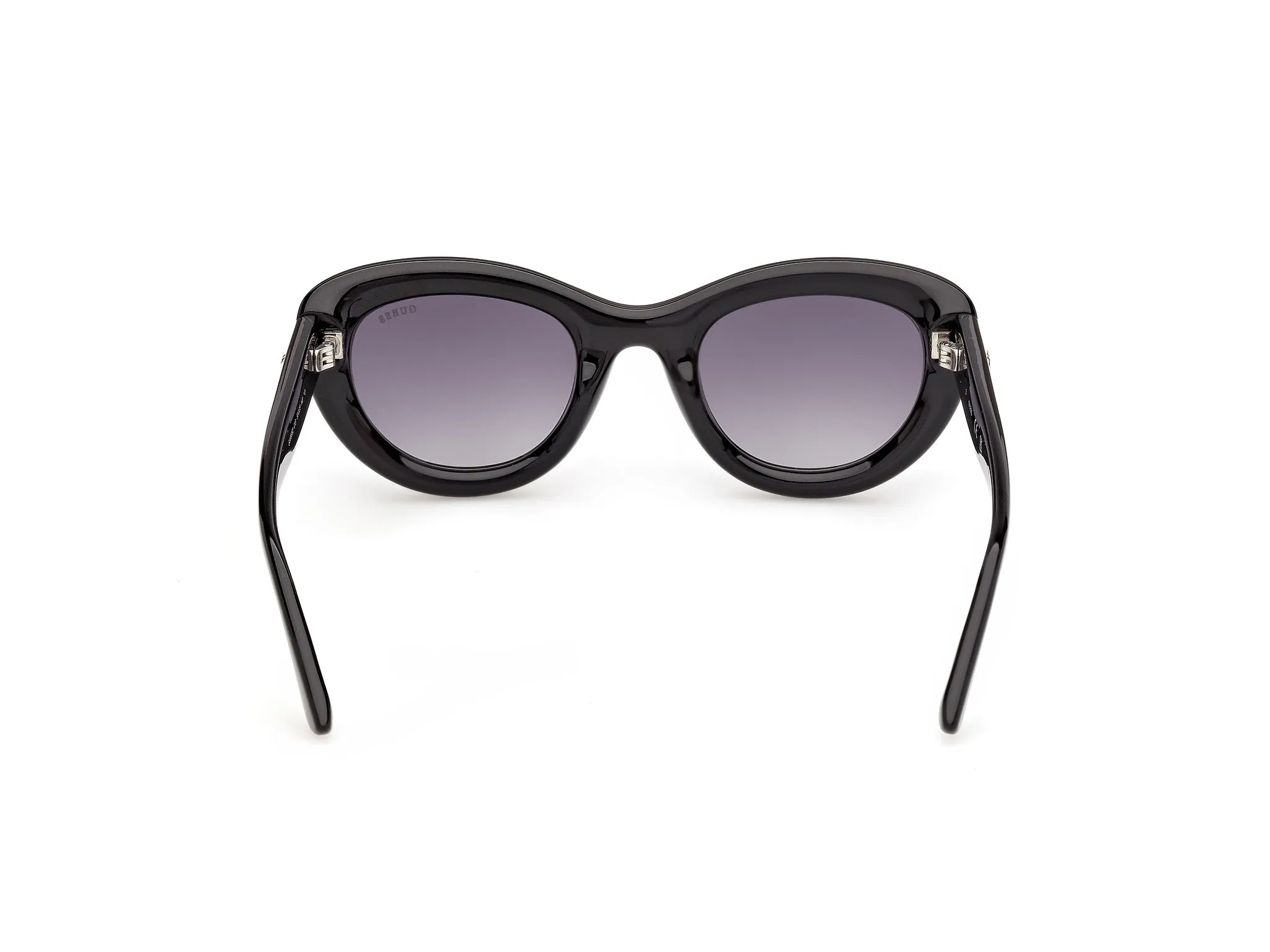 Guess GU00352 01B Occhiali da sole Iniettato Nero Fumo Cat Eye Normale - immagine 4