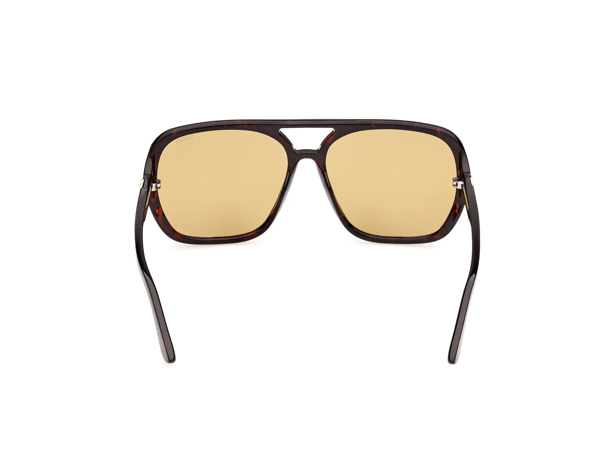 Guess GU00351 56E Occhiali da sole Iniettato Havana Marrone Pilot Normale - immagine 4