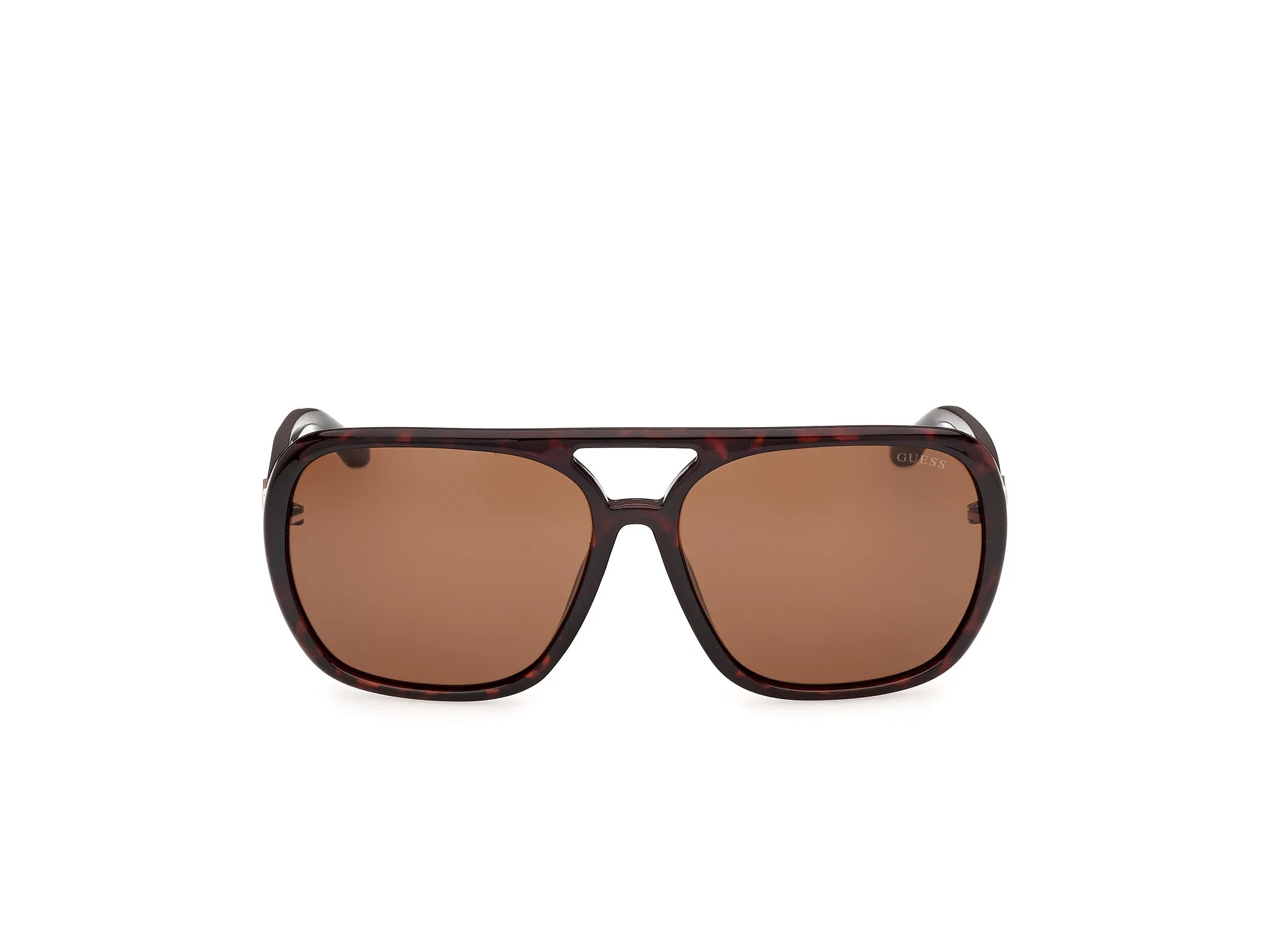 Guess GU00351 52E Occhiali da sole Iniettato Havana Marrone Pilot Normale - immagine 2