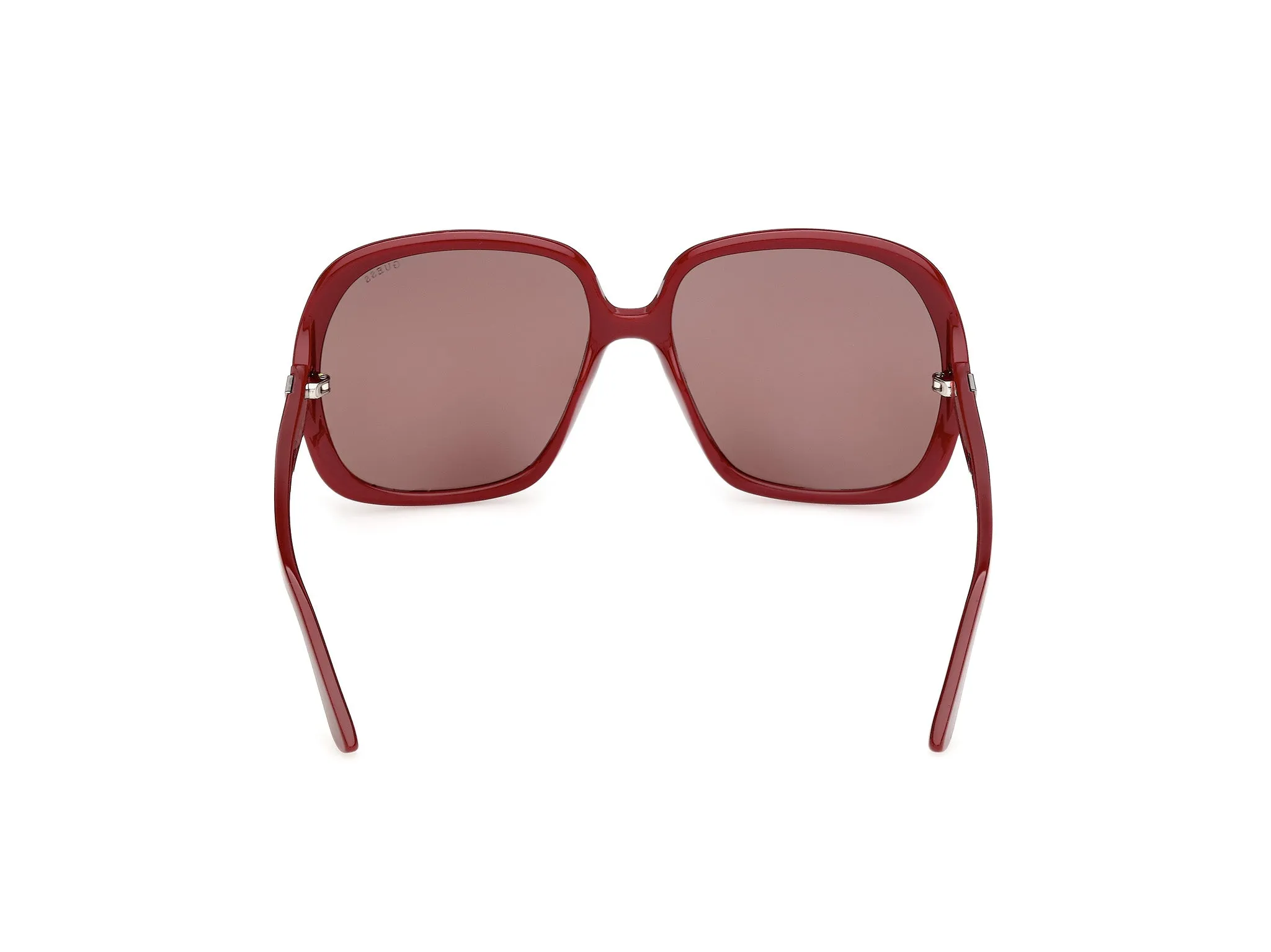 Guess GU00350 69S Occhiali da sole Iniettato Bordeaux Bordeaux Farfalla Normale - immagine 4