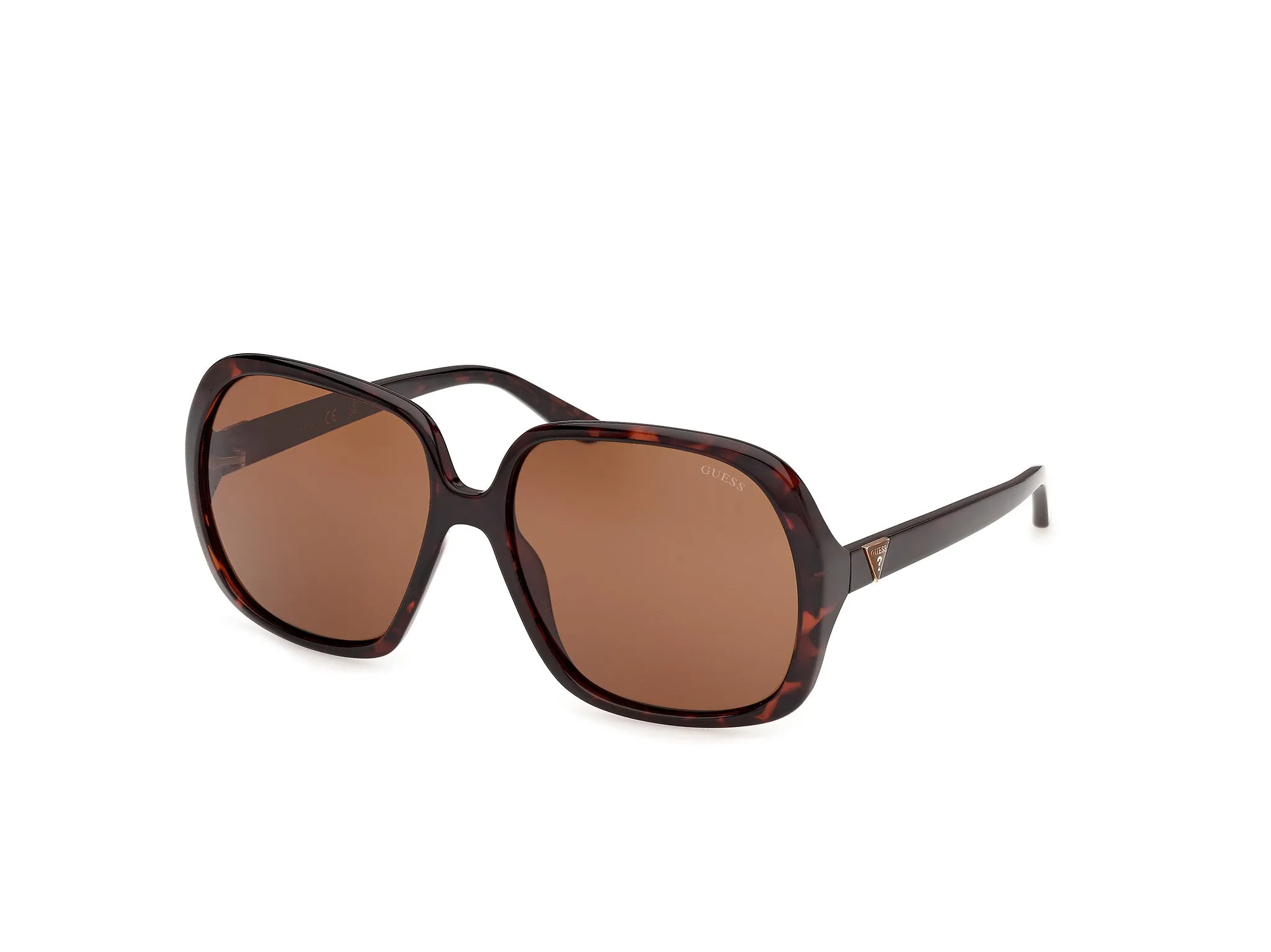 Guess GU00350 52E Occhiali da sole Iniettato Havana Marrone Farfalla Normale - immagine 1