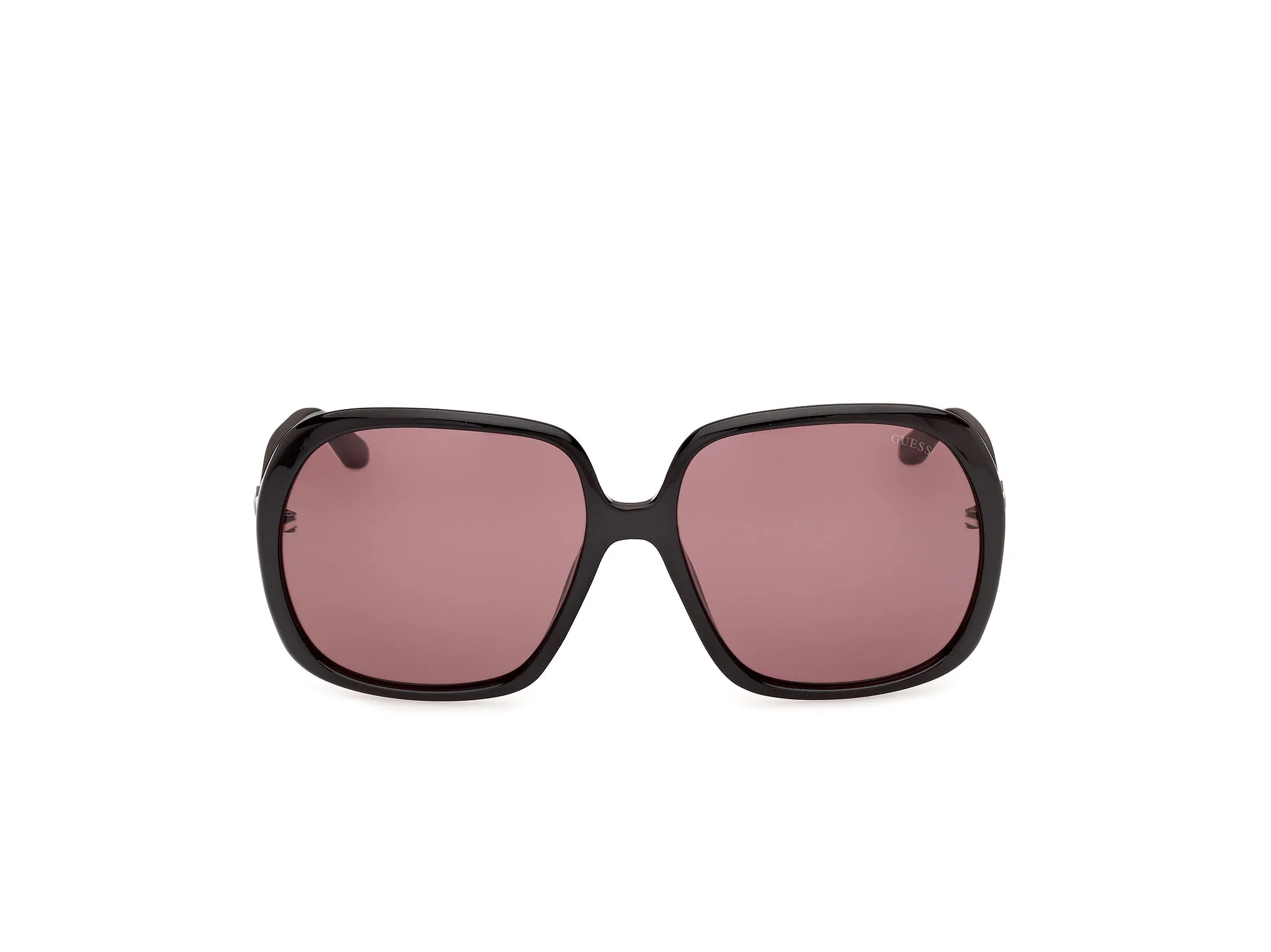 Guess GU00350 01S Occhiali da sole Iniettato Nero Bordeaux Farfalla Normale - immagine 2