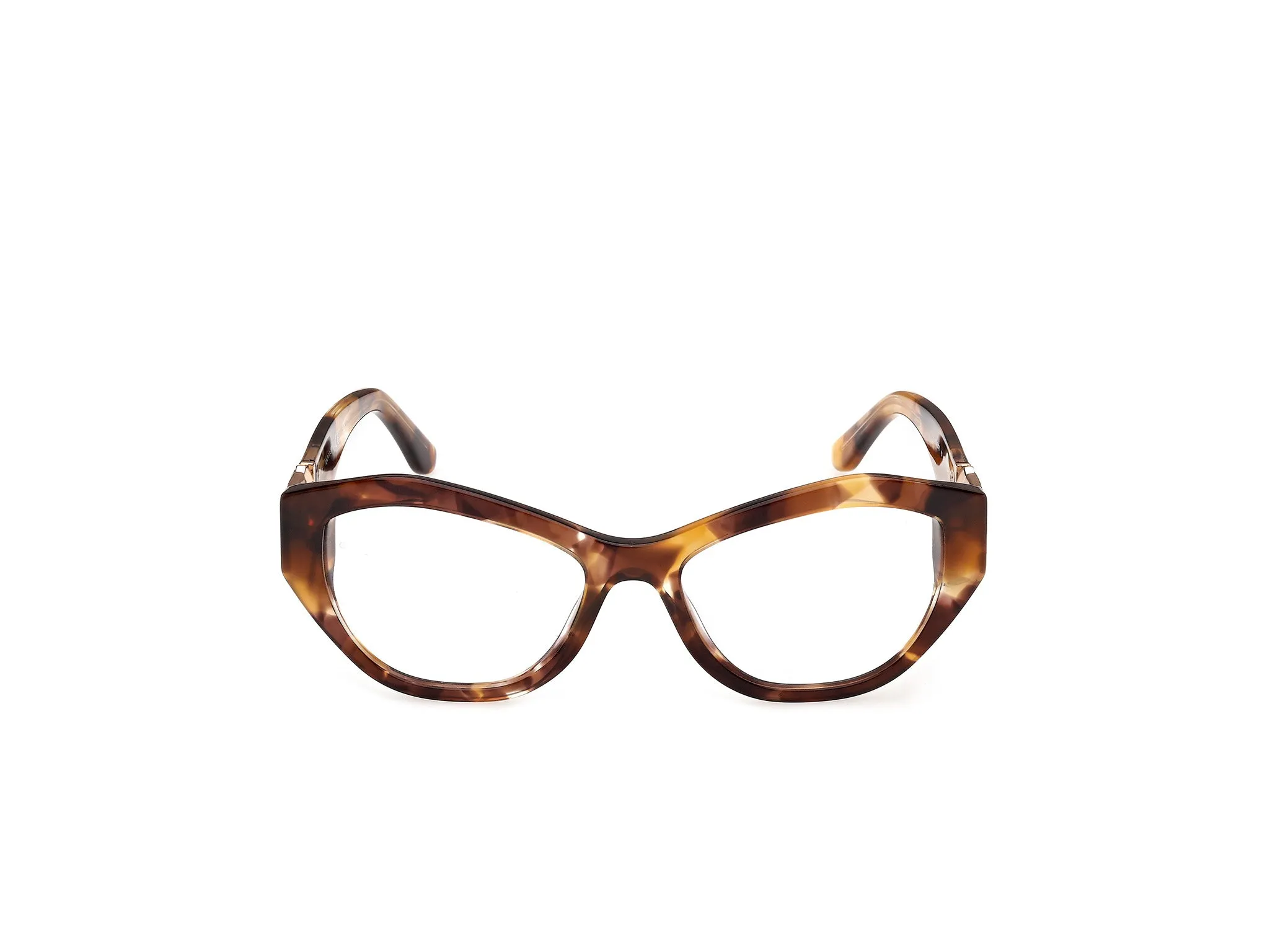 Guess by Marciano GM50077 53 Montature da vista Acetato Havana Cat Eye Normale - immagine 2
