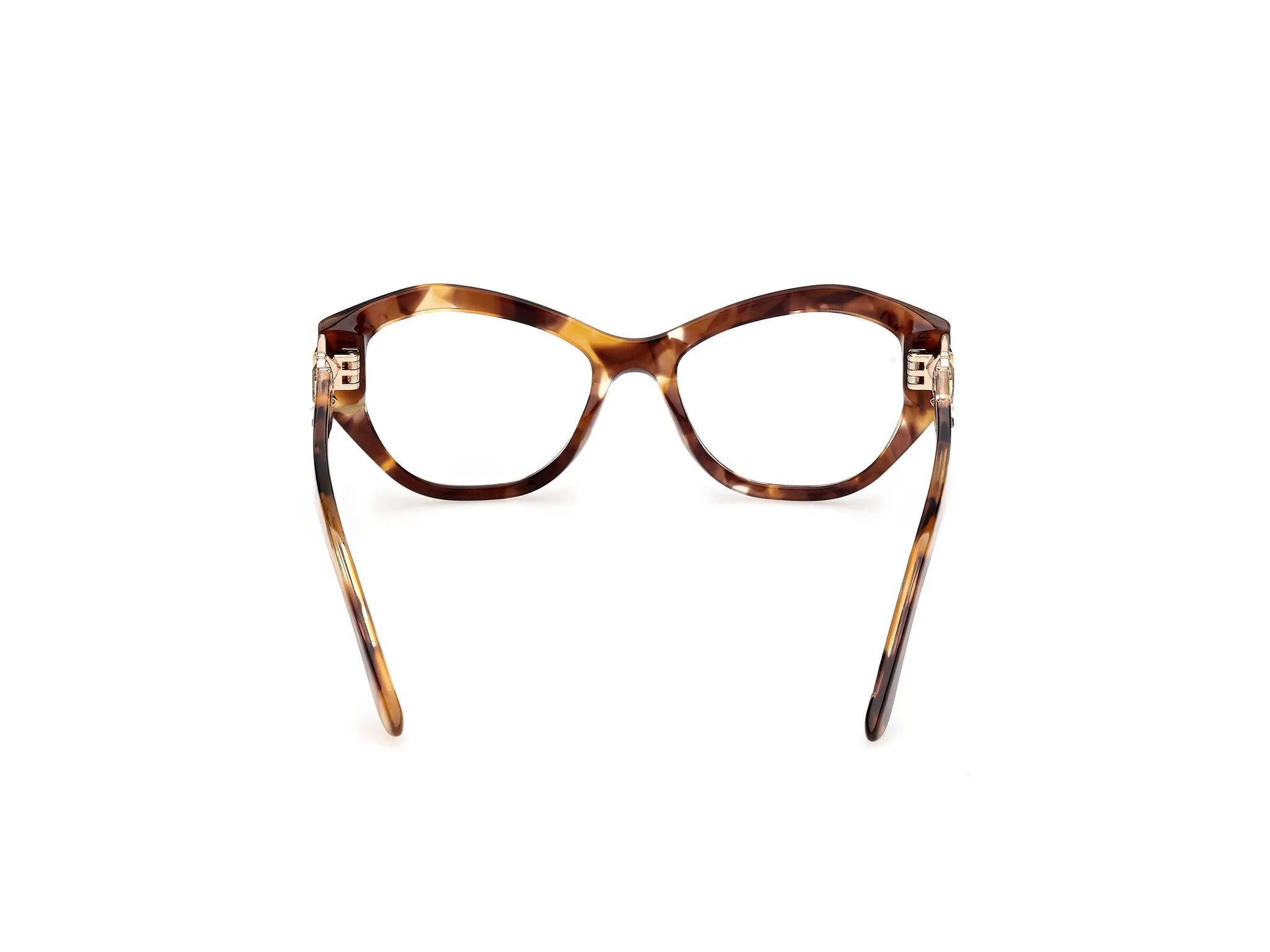 Guess by Marciano GM50077 53 Montature da vista Acetato Havana Cat Eye Normale - immagine 4