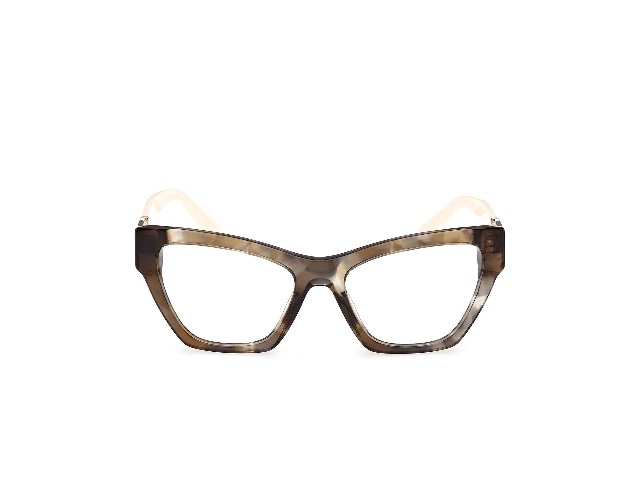 Guess by Marciano GM50076 98 Montature da vista Acetato Verde Squadrata Normale - immagine 2