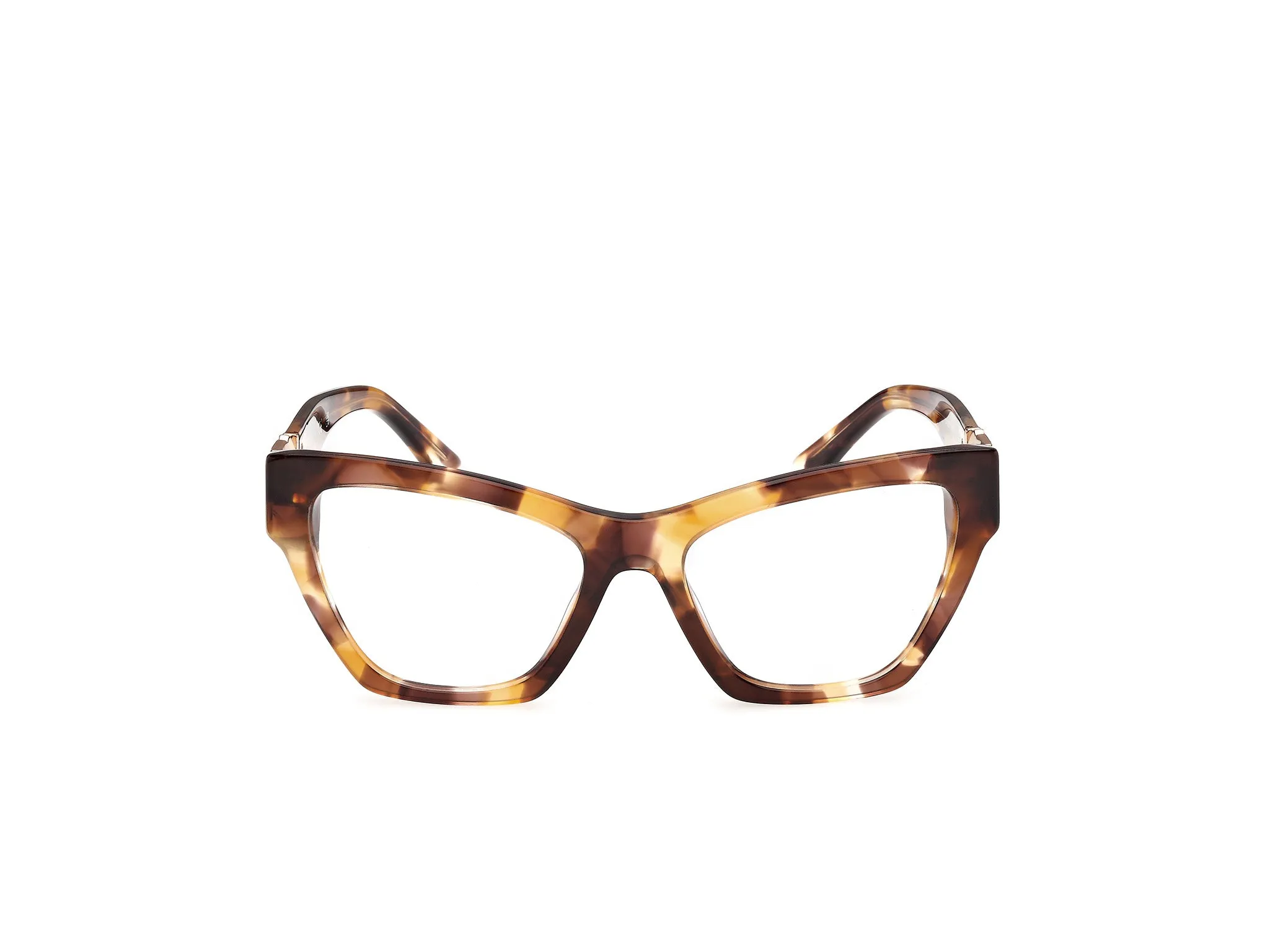Guess by Marciano GM50076 53 Montature da vista Acetato Havana Squadrata Normale - immagine 2