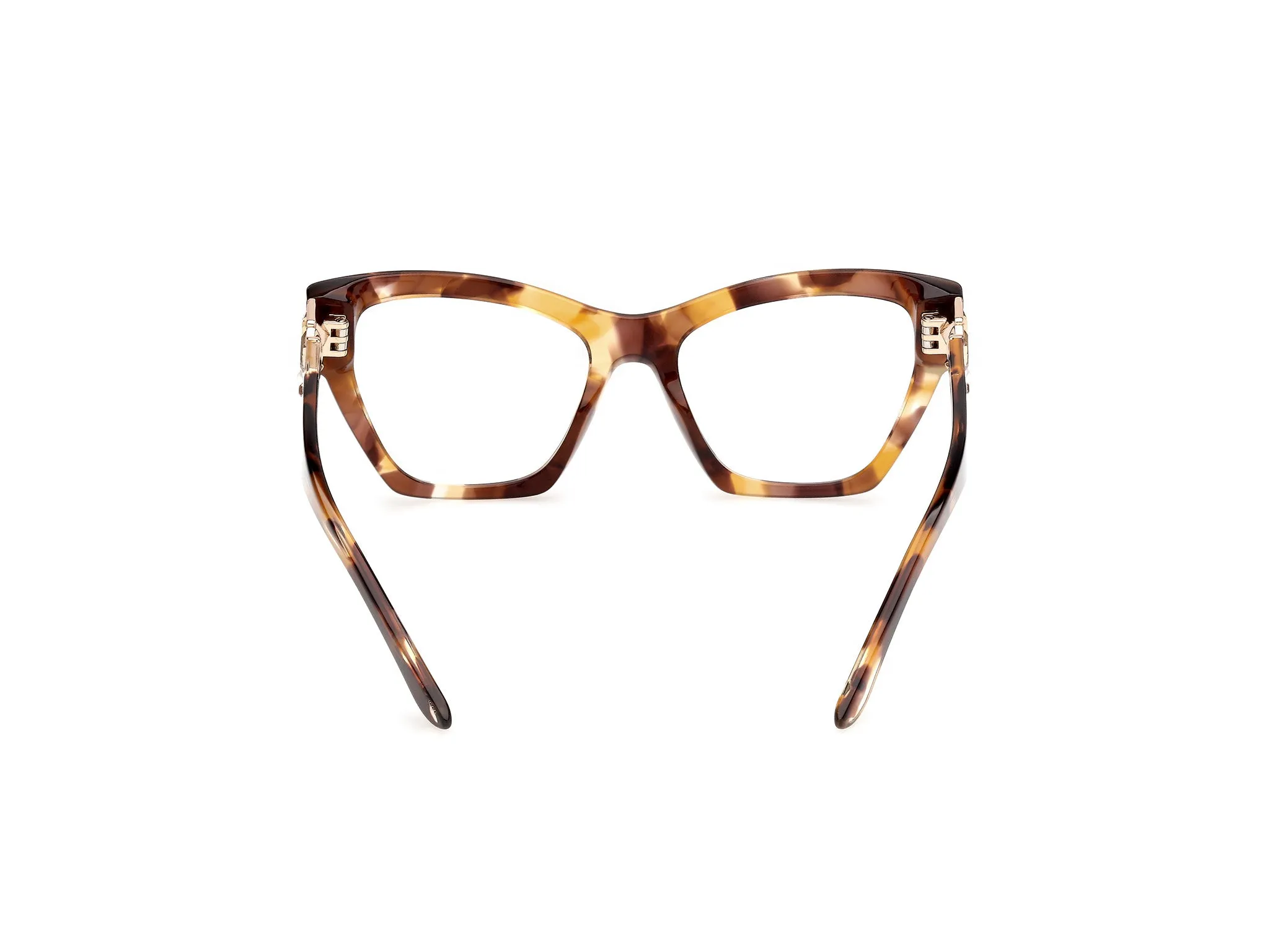 Guess by Marciano GM50076 53 Montature da vista Acetato Havana Squadrata Normale - immagine 4