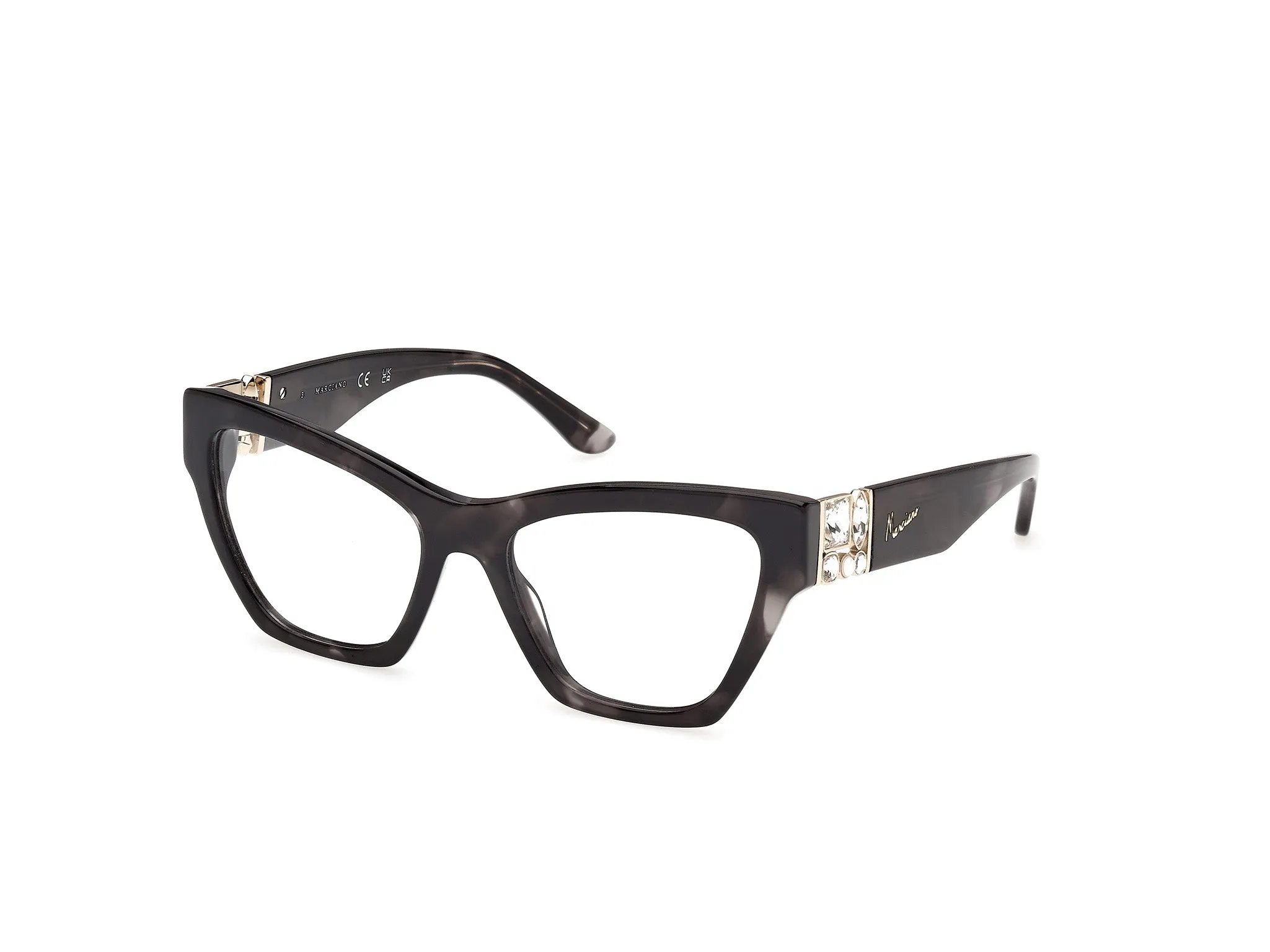 Guess by Marciano GM50076 20 Montature da vista Acetato Grigio Squadrata Normale - immagine 1