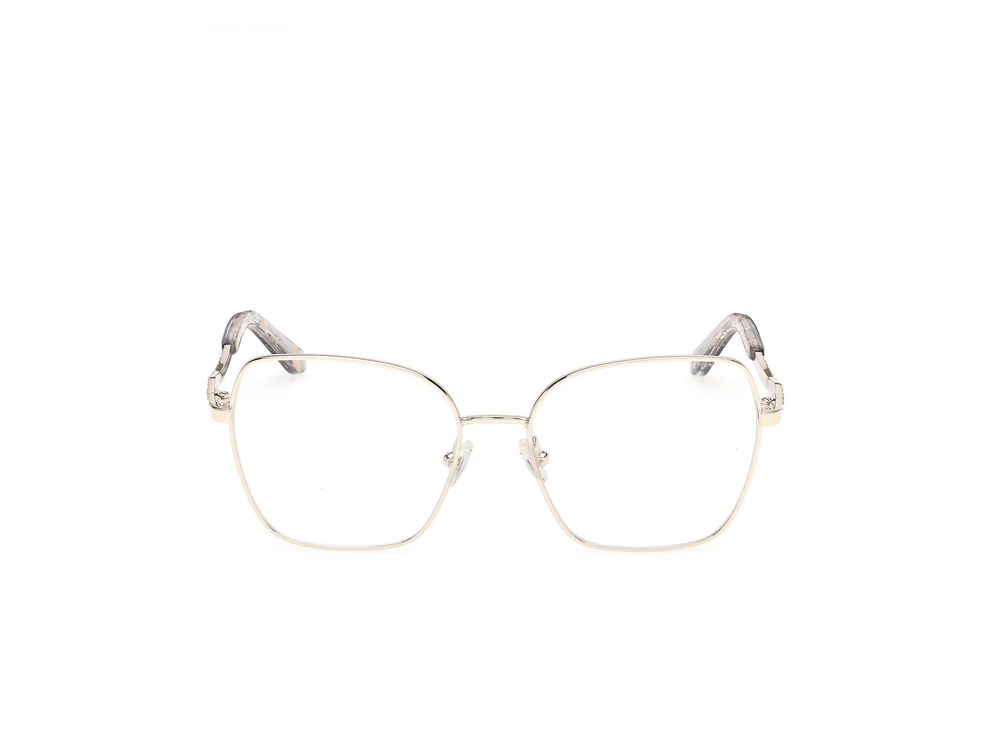 Guess by Marciano GM50075 33 Montature da vista Metallo Oro Squadrata Normale - immagine 2