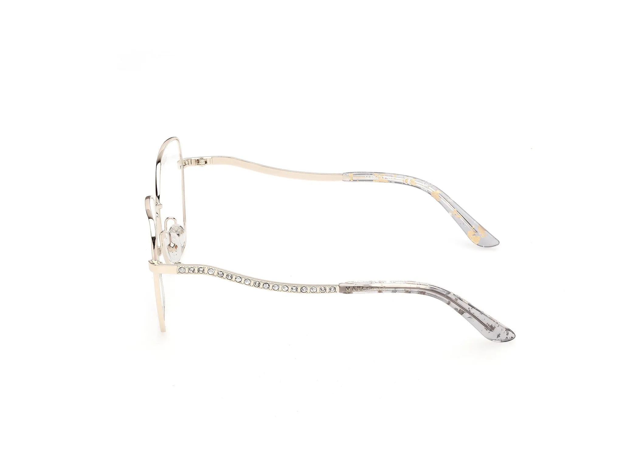 Guess by Marciano GM50075 33 Montature da vista Metallo Oro Squadrata Normale - immagine 3
