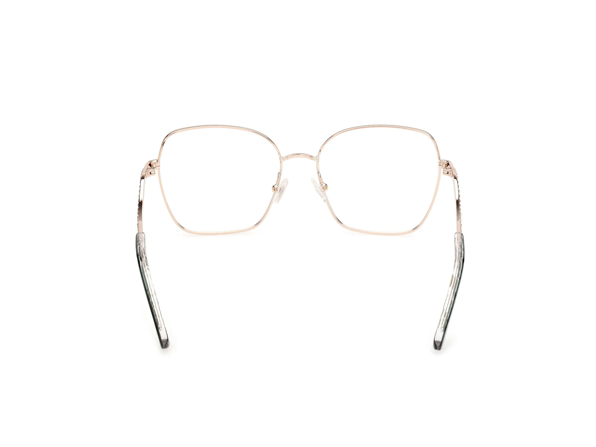 Guess by Marciano GM50075 32 Montature da vista Metallo Oro Squadrata Normale - immagine 4