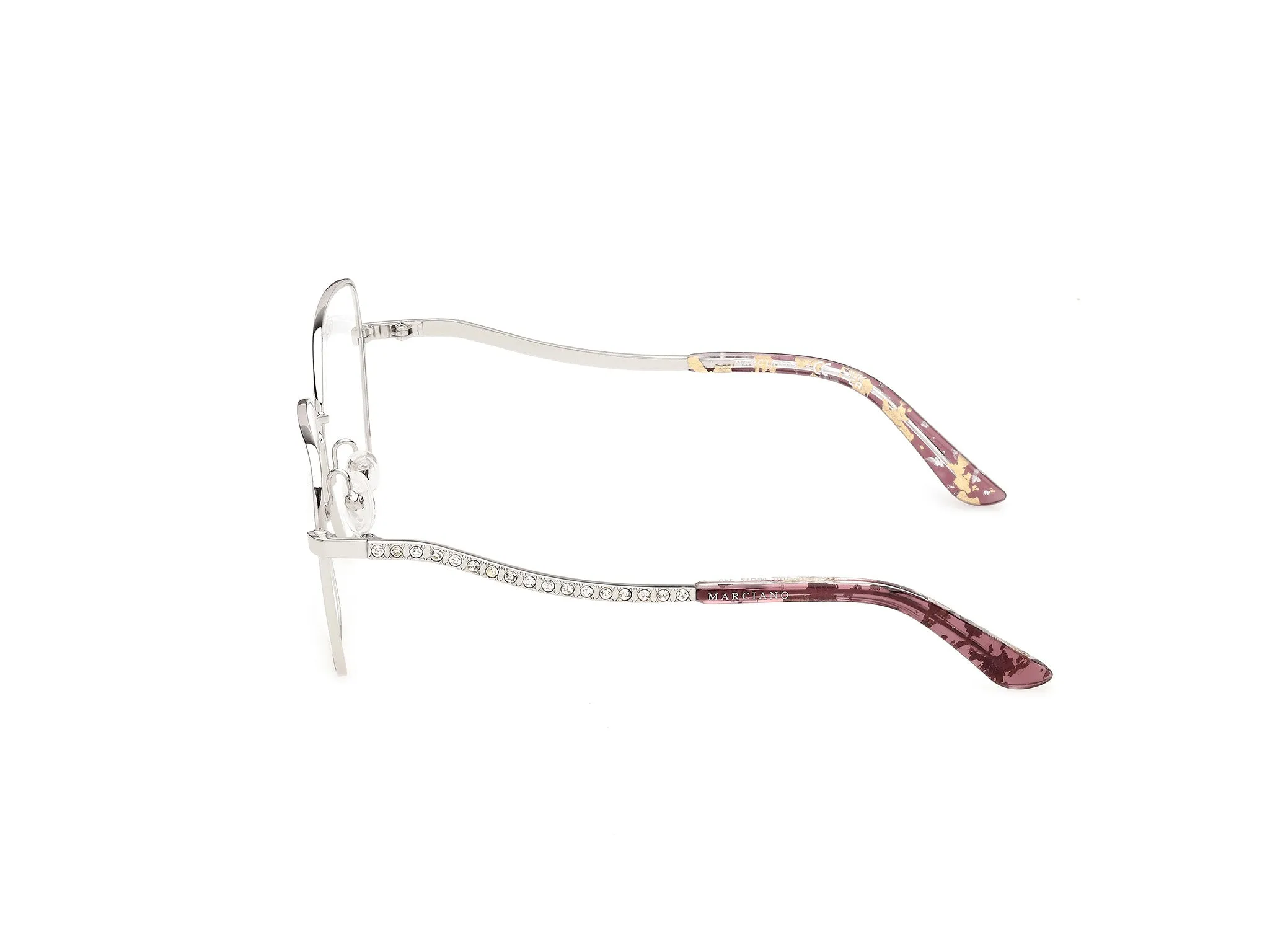 Guess by Marciano GM50075 10 Montature da vista Metallo Grigio Squadrata Normale - immagine 3
