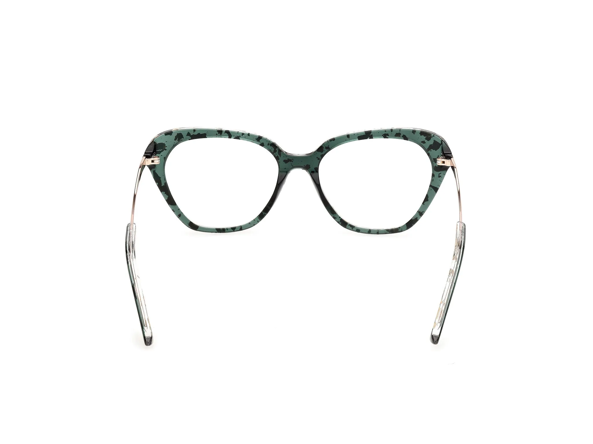Guess by Marciano GM50074 98 Montature da vista Acetato Verde Cat Eye Normale - immagine 4