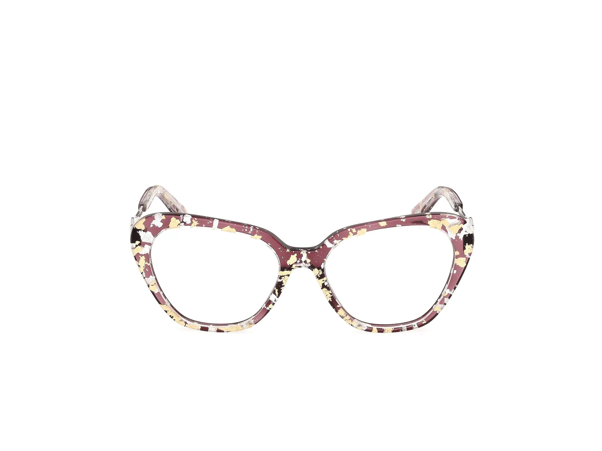 Guess by Marciano GM50074 71 Montature da vista Acetato Bordeaux Cat Eye Normale - immagine 2