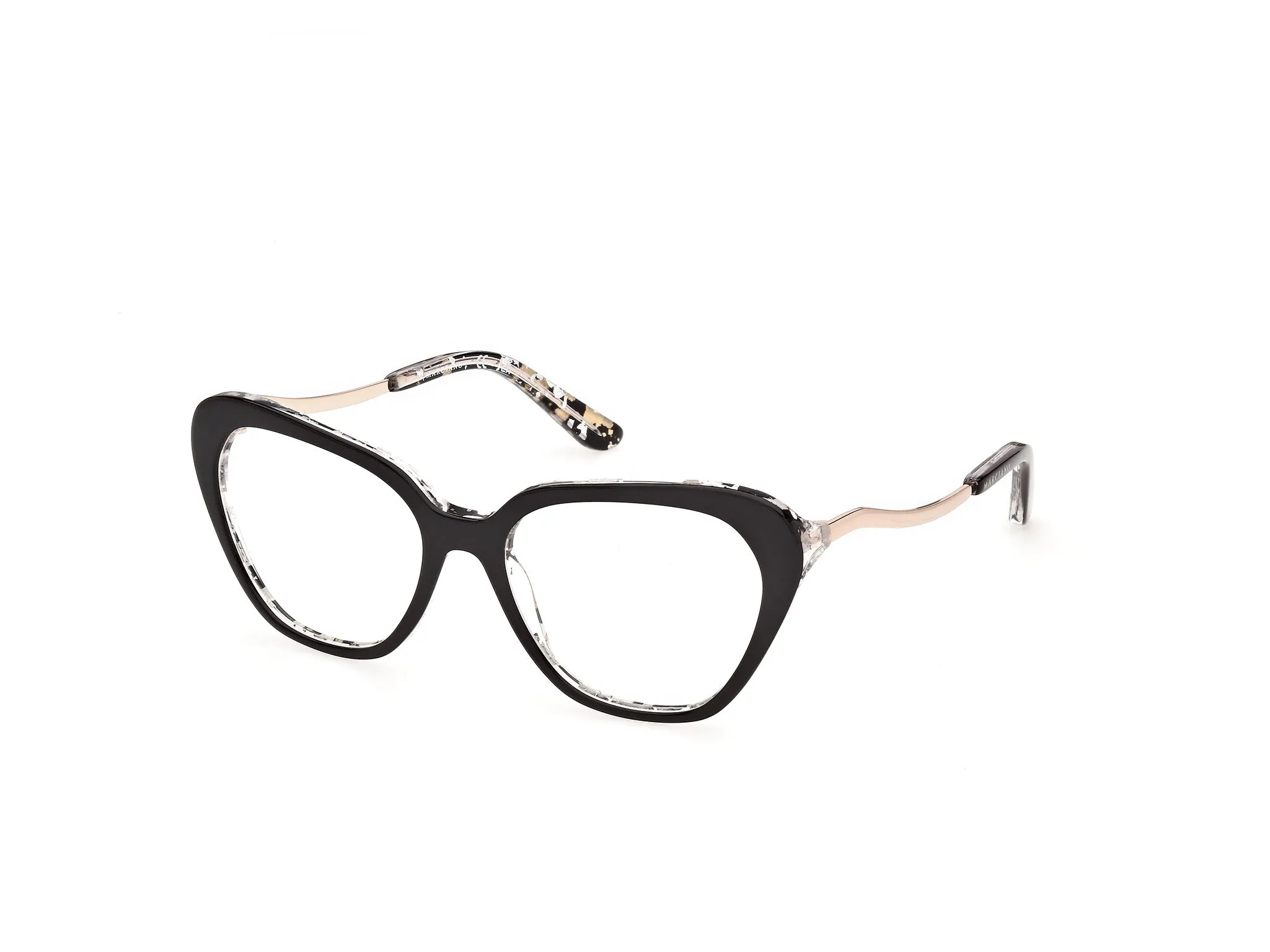 Guess by Marciano GM50074 5 Montature da vista Acetato Nero Cat Eye Normale - immagine 1