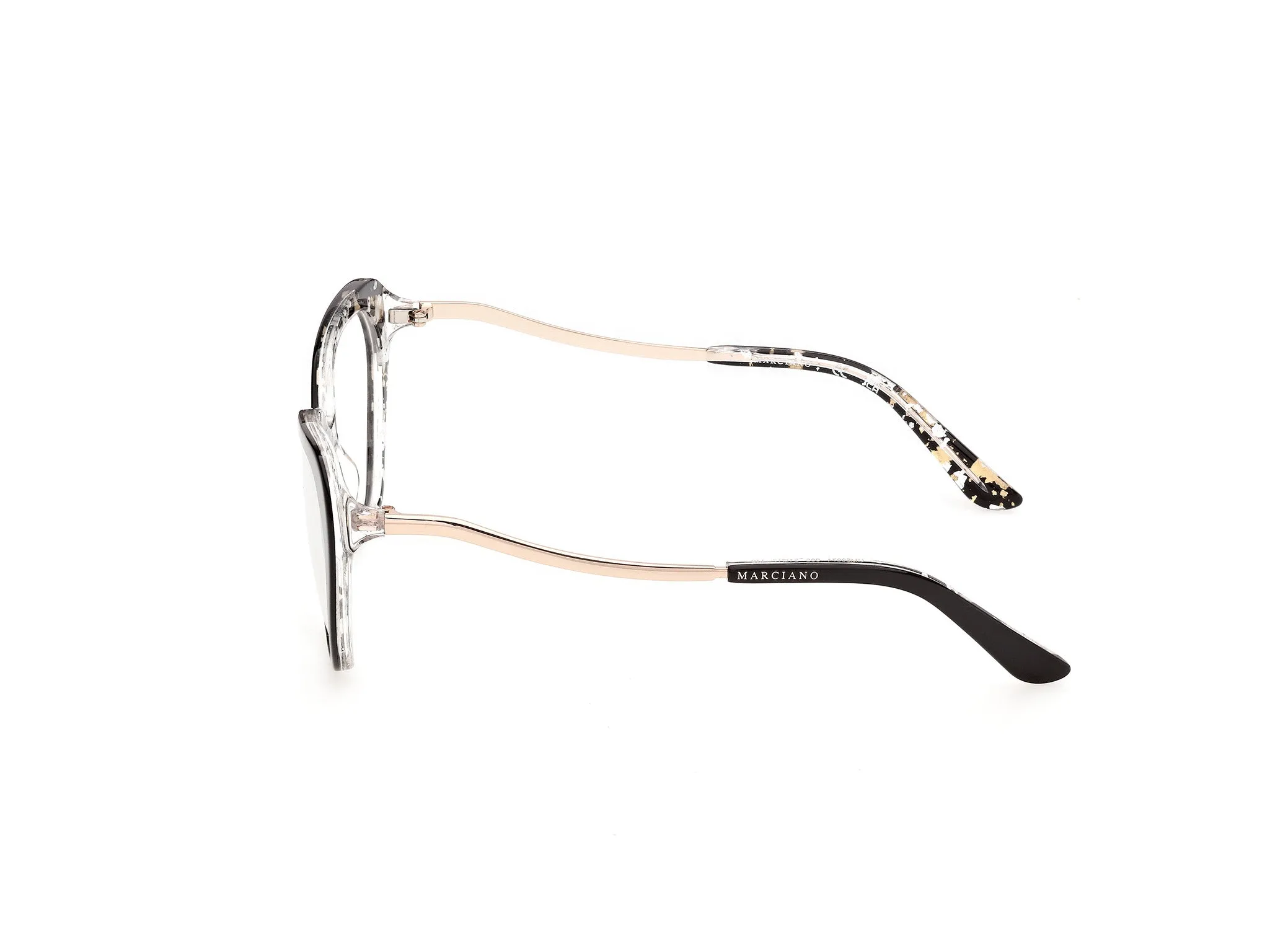 Guess by Marciano GM50074 5 Montature da vista Acetato Nero Cat Eye Normale - immagine 3