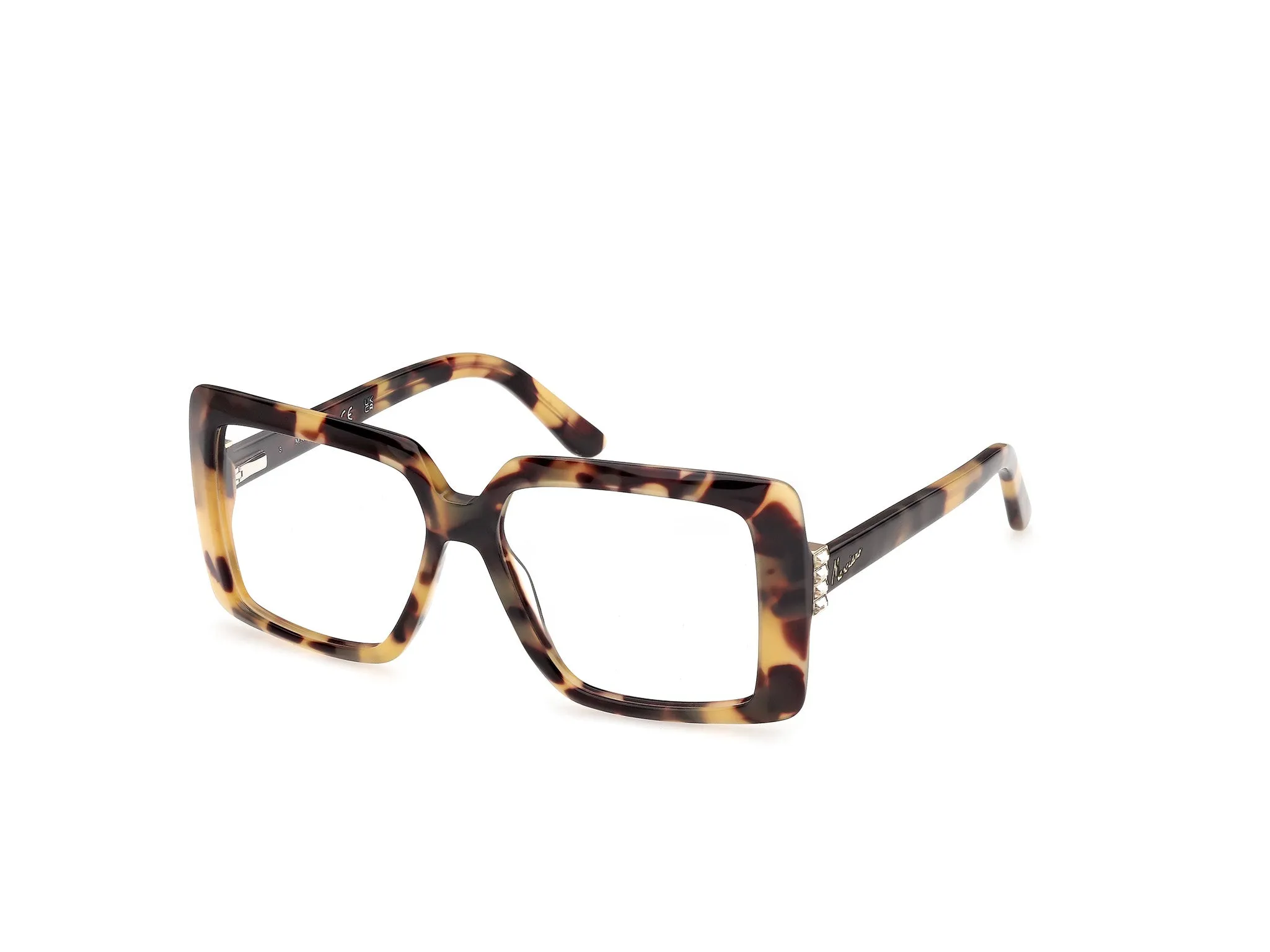 Guess by Marciano GM50073 53 Montature da vista Acetato Havana Normale - immagine 1