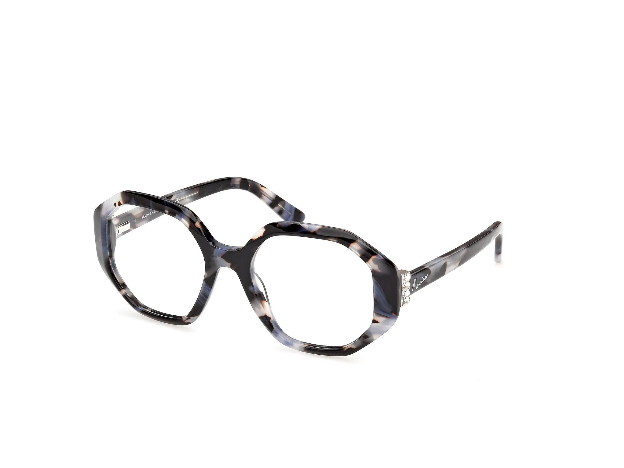 Guess by Marciano GM50072 92 Montature da vista Acetato Blu Squadrata Normale - immagine 1