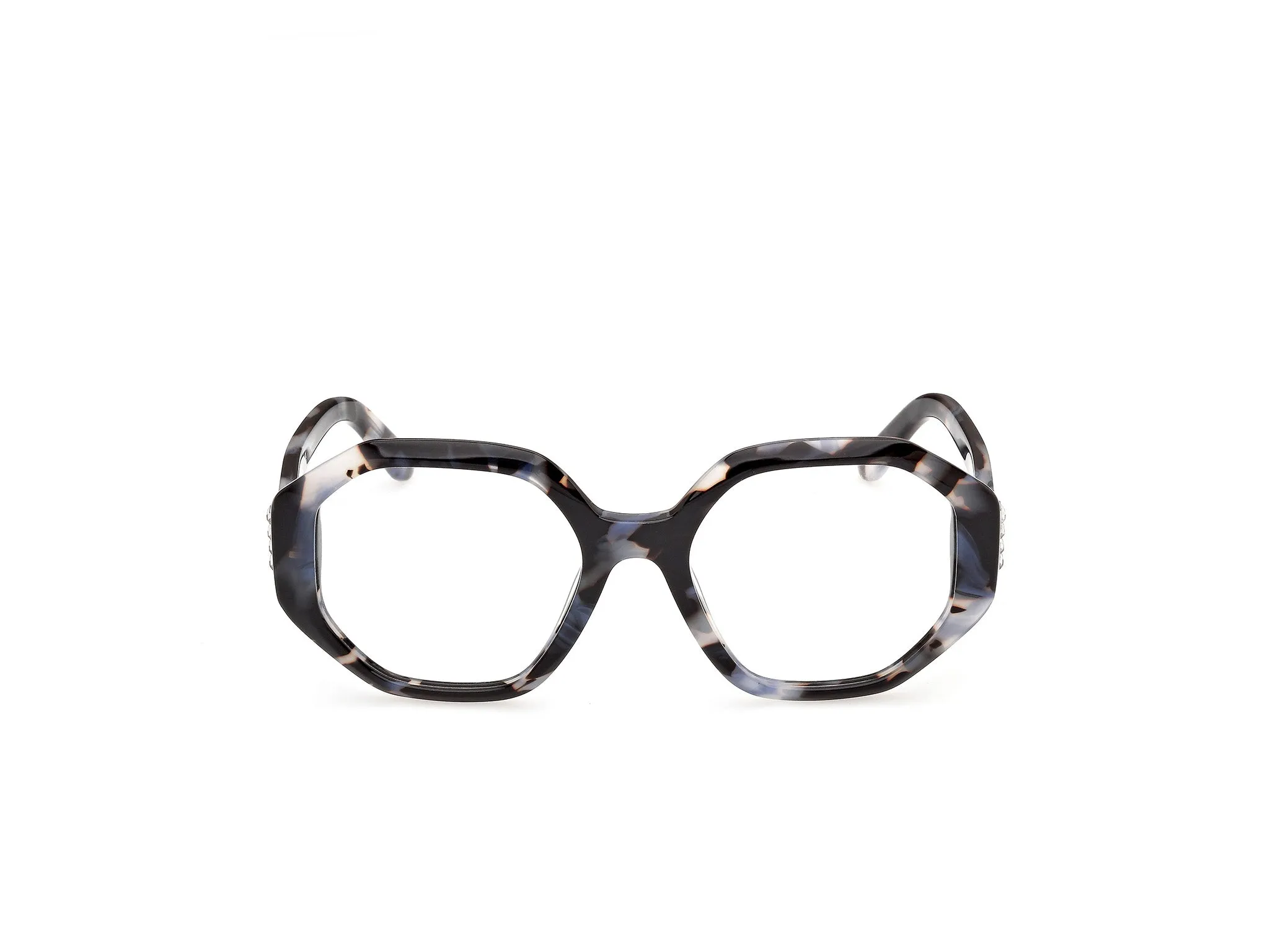 Guess by Marciano GM50072 92 Montature da vista Acetato Blu Squadrata Normale - immagine 2