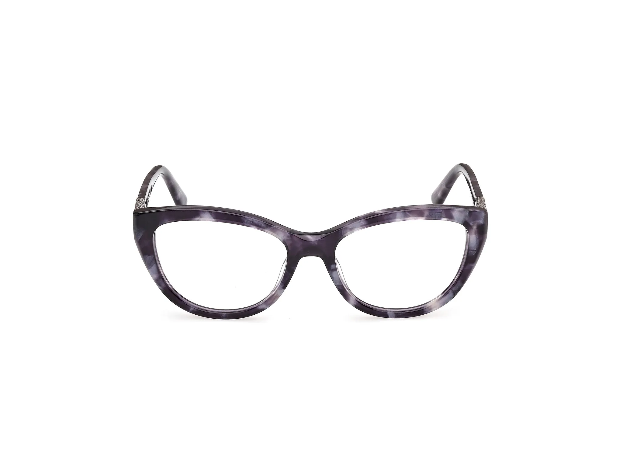Guess by Marciano GM50070 83 Montature da vista Acetato Havana Cat Eye Normale - immagine 2