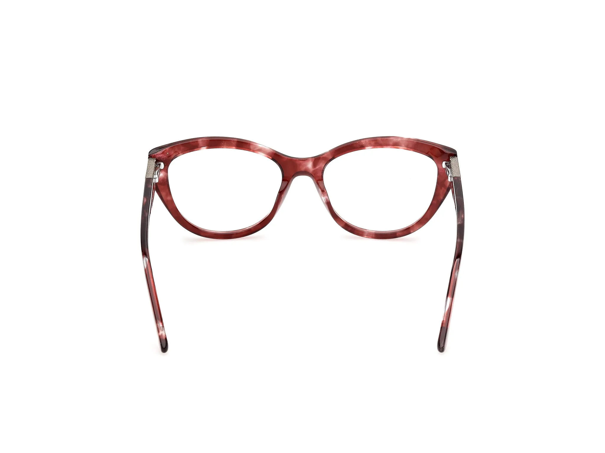 Guess by Marciano GM50070 71 Montature da vista Acetato Bordeaux Cat Eye Normale - immagine 4