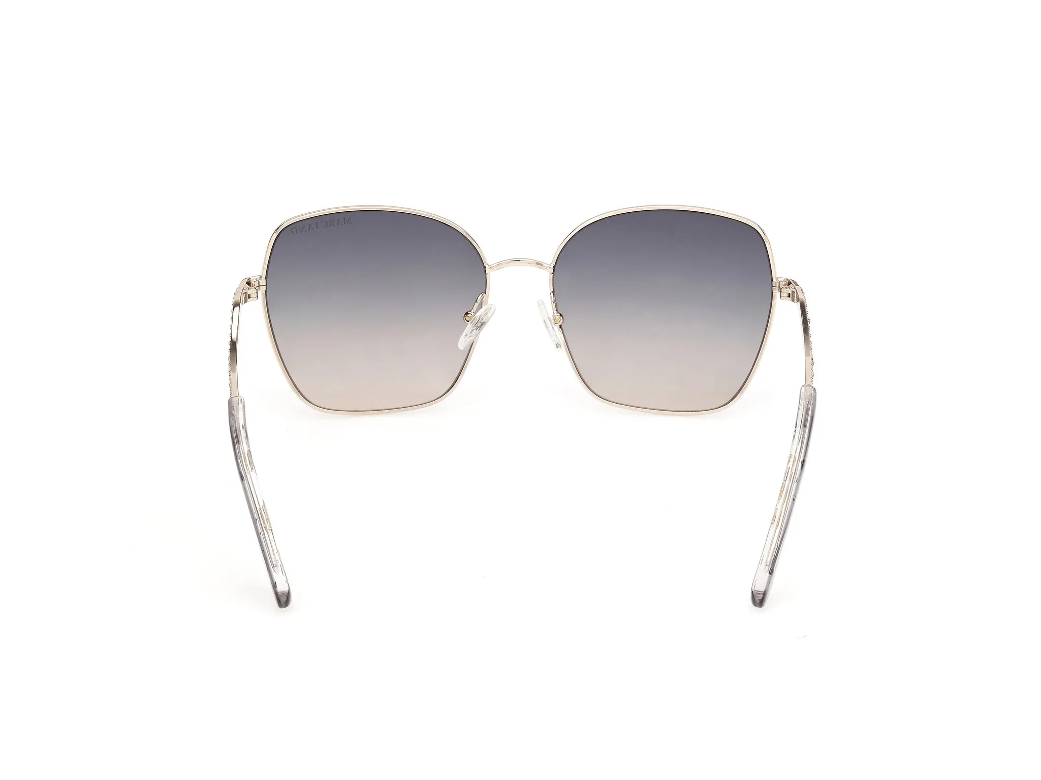 Guess by Marciano GM00047 33W Occhiali da sole Metallo Oro Blu Squadrata Normale - immagine 4
