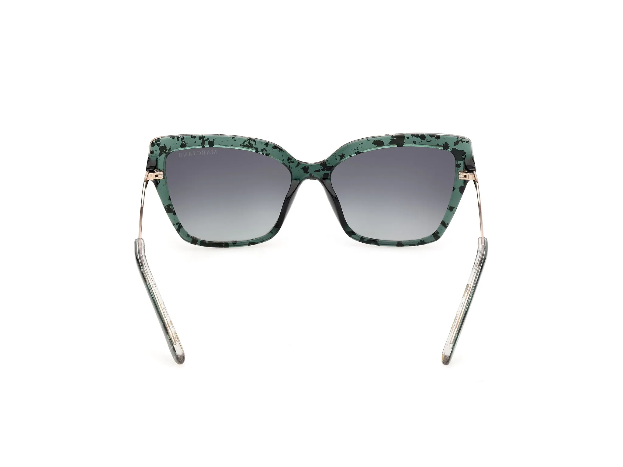 Guess by Marciano GM00046 98P Occhiali da sole Acetato Verde Verde Farfalla Normale - immagine 4