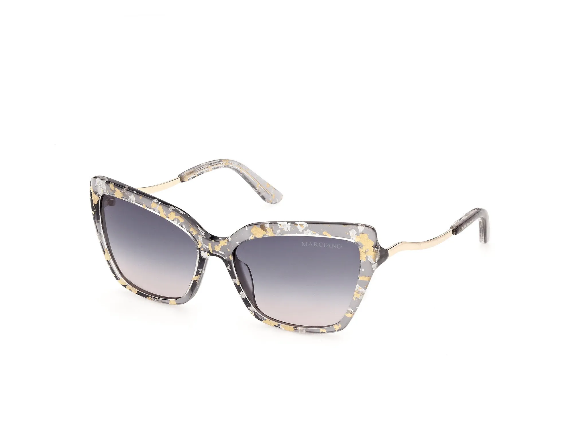 Guess by Marciano GM00046 20W Occhiali da sole Acetato Grigio Blu Farfalla Normale - immagine 1