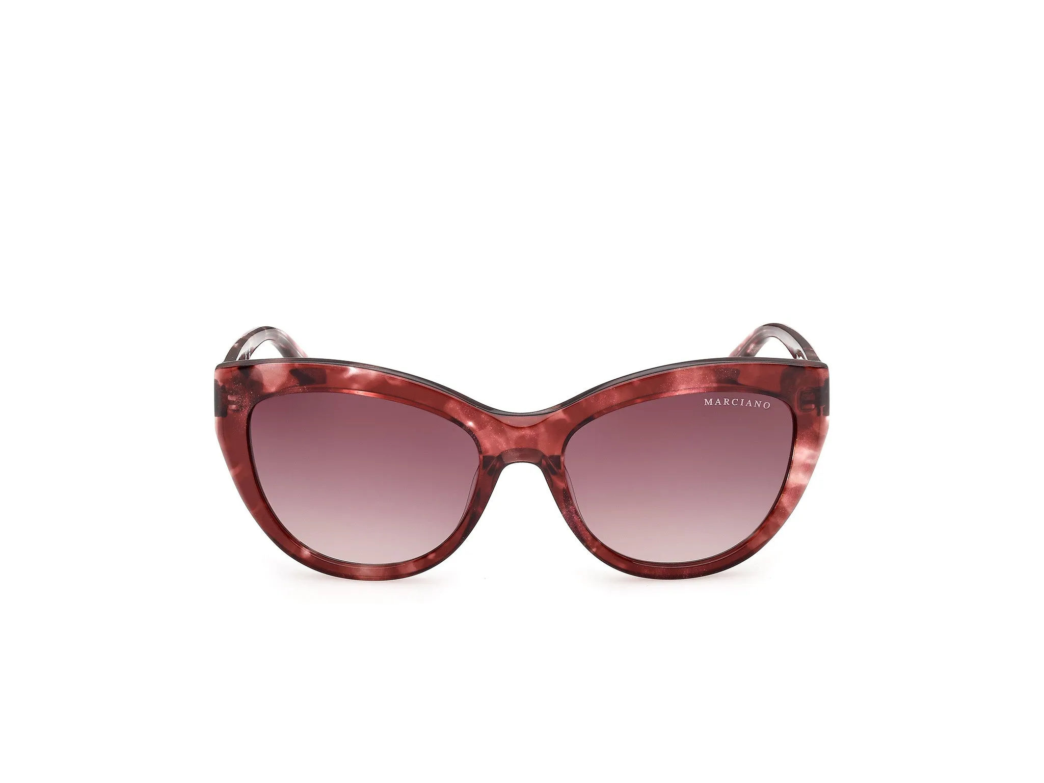 Guess by Marciano GM00045 71T Occhiali da sole Acetato Bordeaux Bordeaux Cat Eye Normale - immagine 2