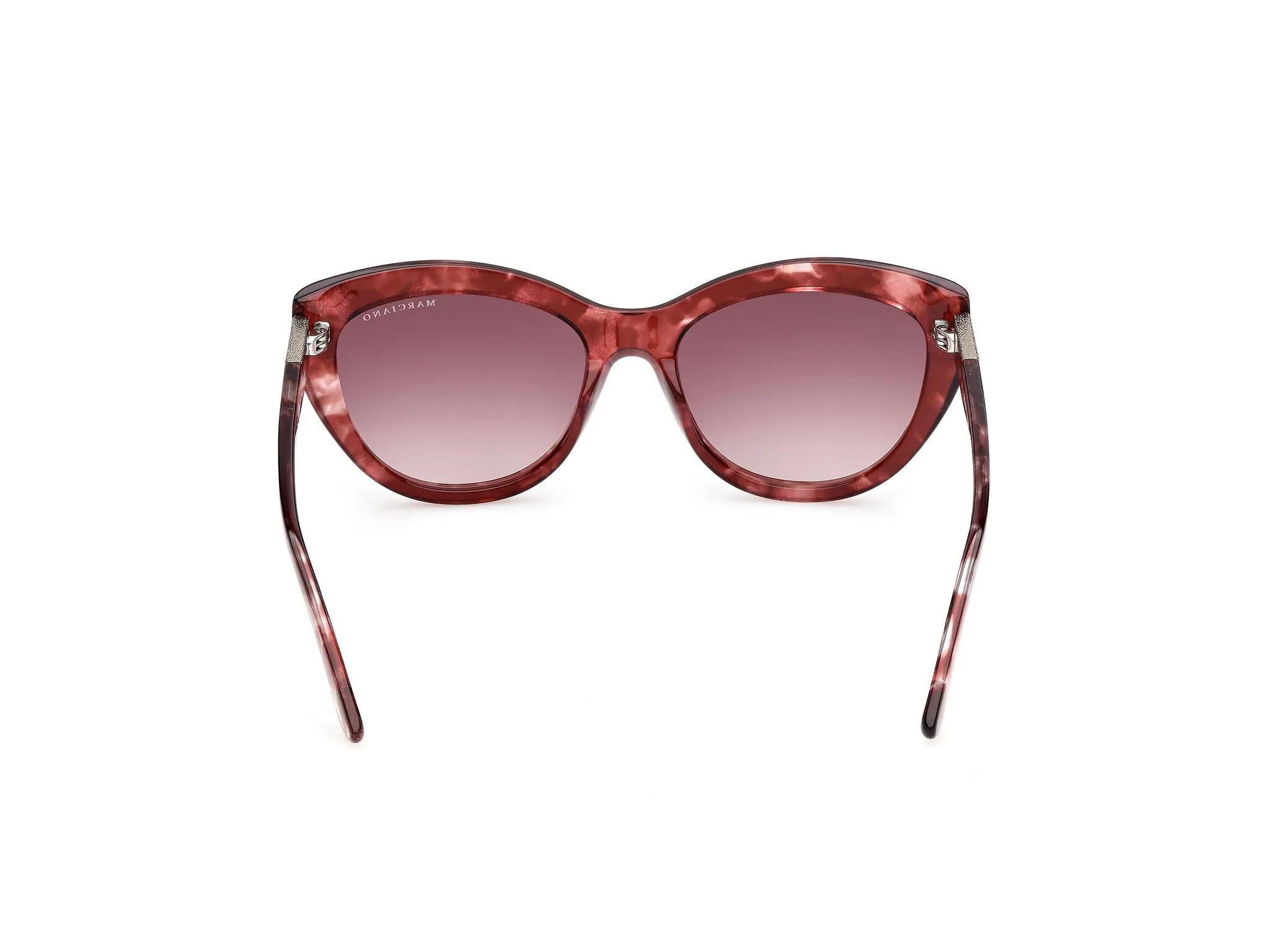 Guess by Marciano GM00045 71T Occhiali da sole Acetato Bordeaux Bordeaux Cat Eye Normale - immagine 4