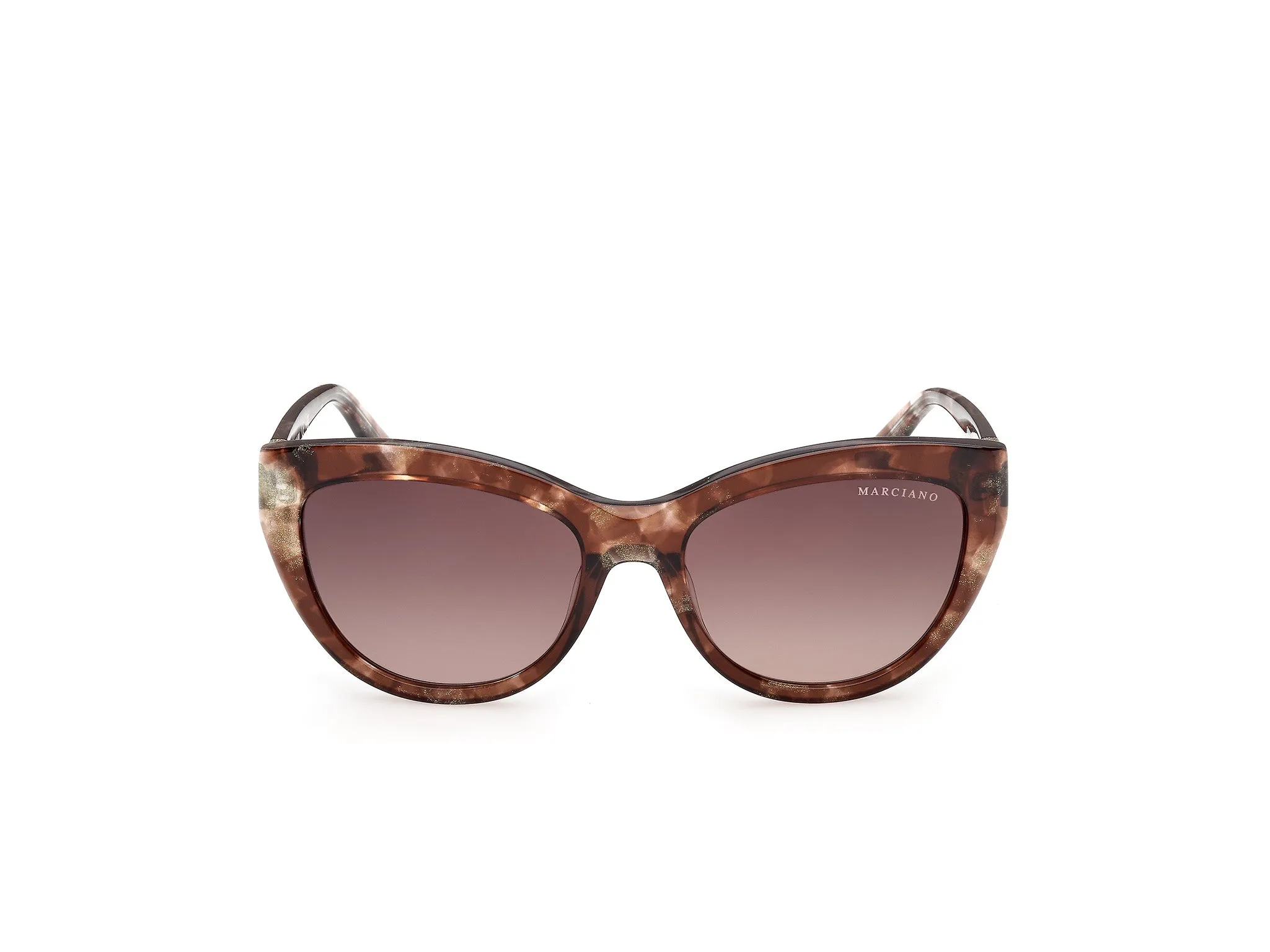 Guess by Marciano GM00045 50F Occhiali da sole Acetato Marrone Marrone Cat Eye Normale - immagine 2