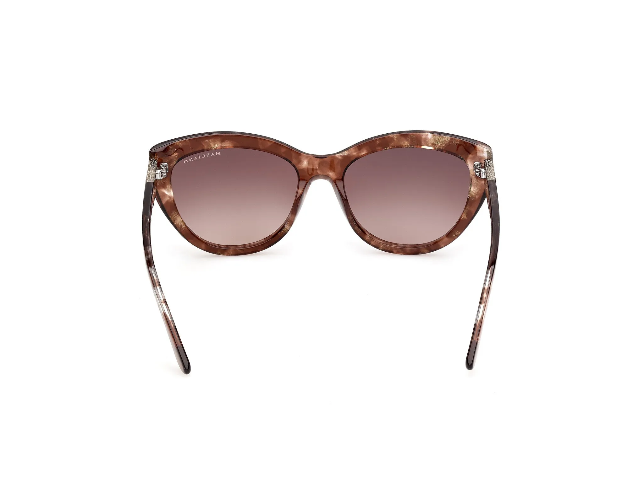 Guess by Marciano GM00045 50F Occhiali da sole Acetato Marrone Marrone Cat Eye Normale - immagine 4